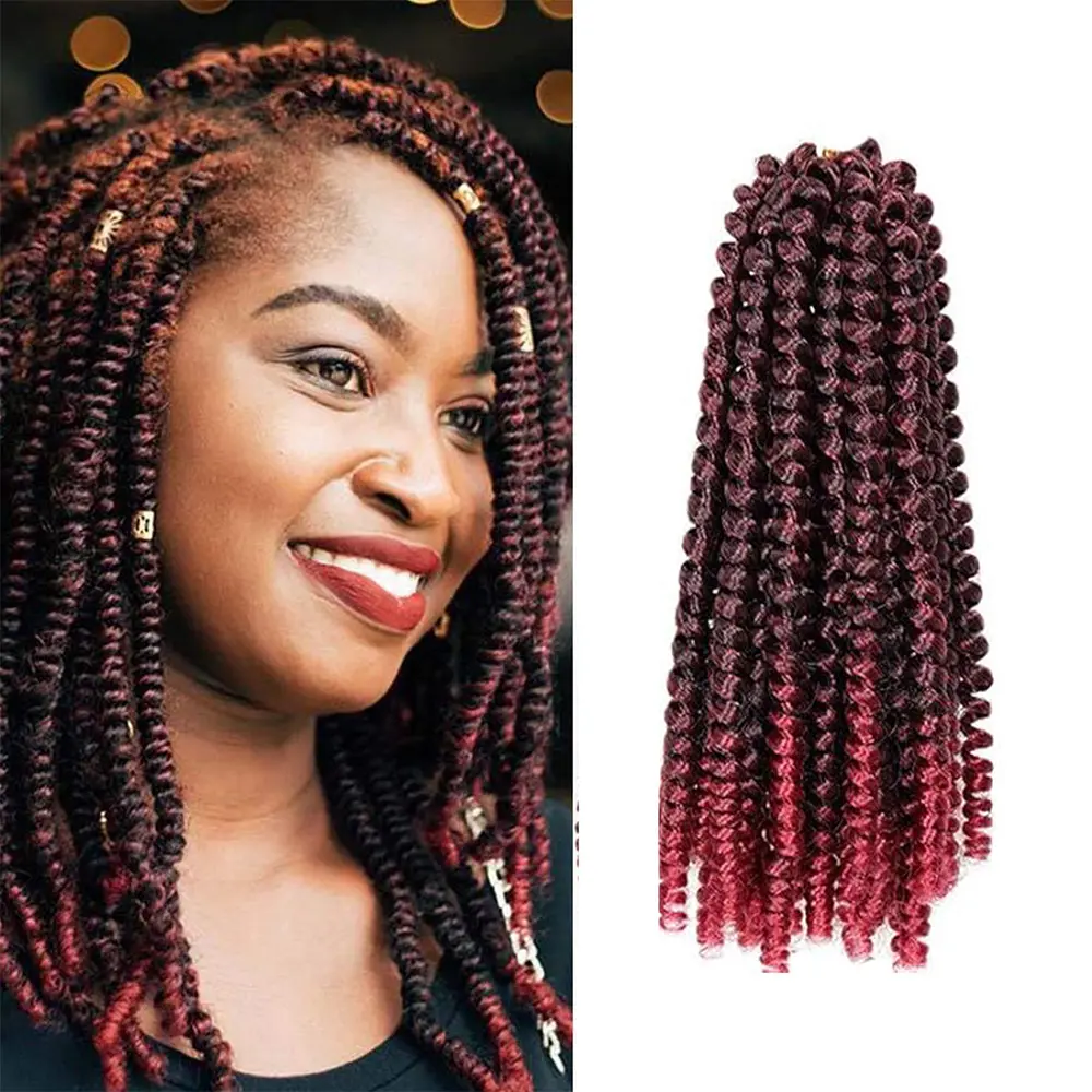 African dirty braid chemical fiber wig-12 inch-T1B