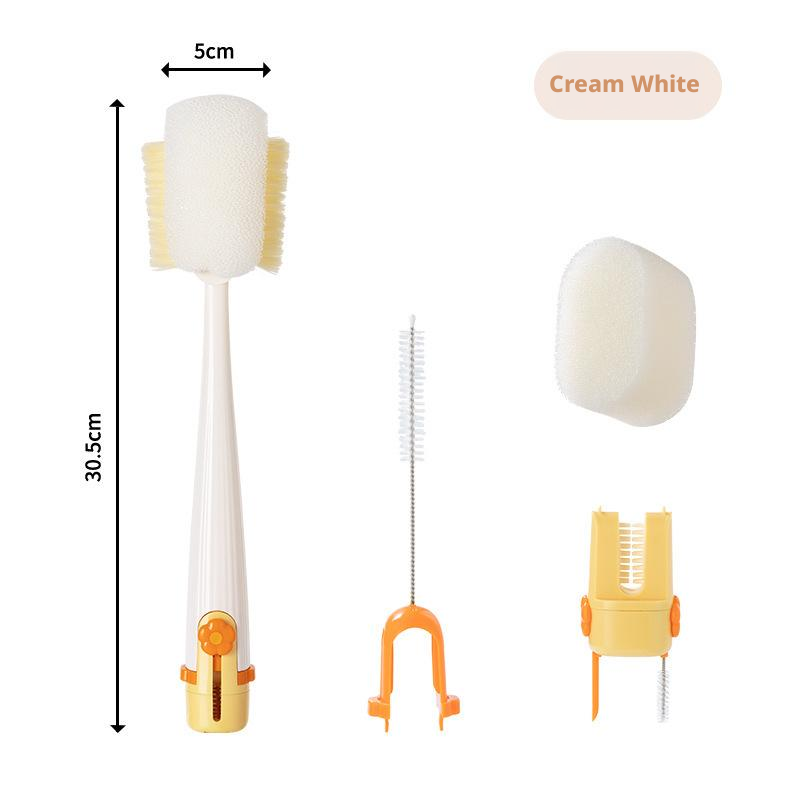 Multifunctional cup brush-white-1 piece