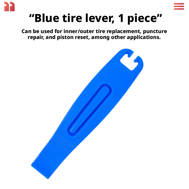 Tire iron-blue-1 piece