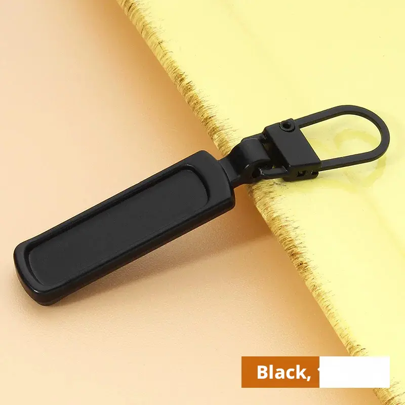 Removable zipper-black