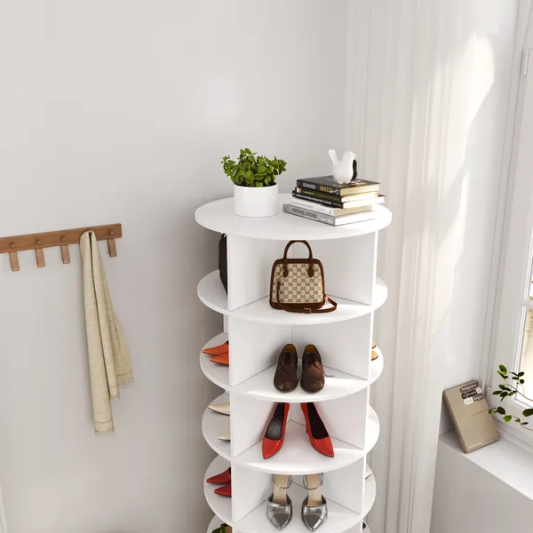 Rotating Shoe Cabinet, picture 2 of 4