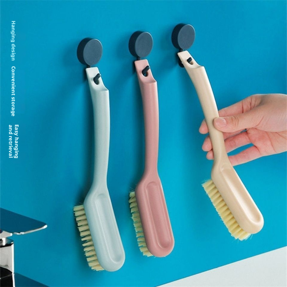 Soft wool shoe brush-pink-1 piece