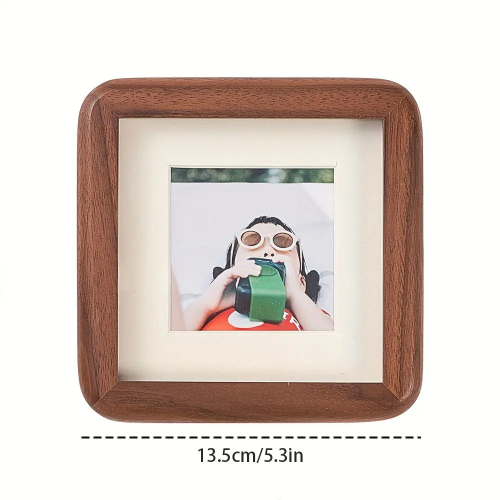 Solid wood photo frame