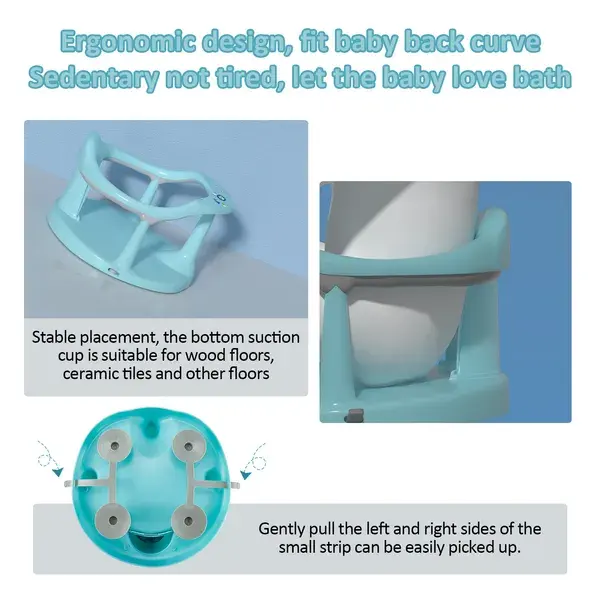Baby Bath Seat, Chair, Newborn Shower Seat