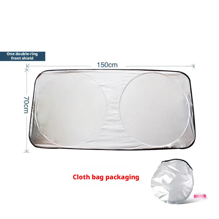 Car sun visor-Silver