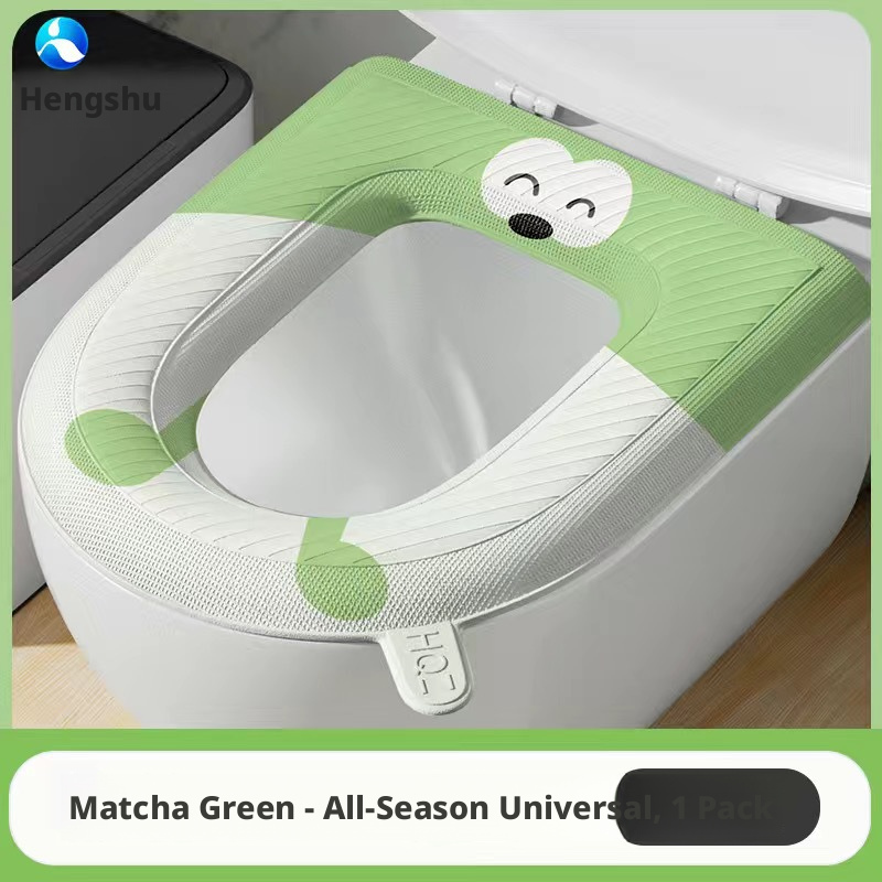 Toilet Seat-Big Eye Model-Matcha Green-42 * 37.5cm-1 piece