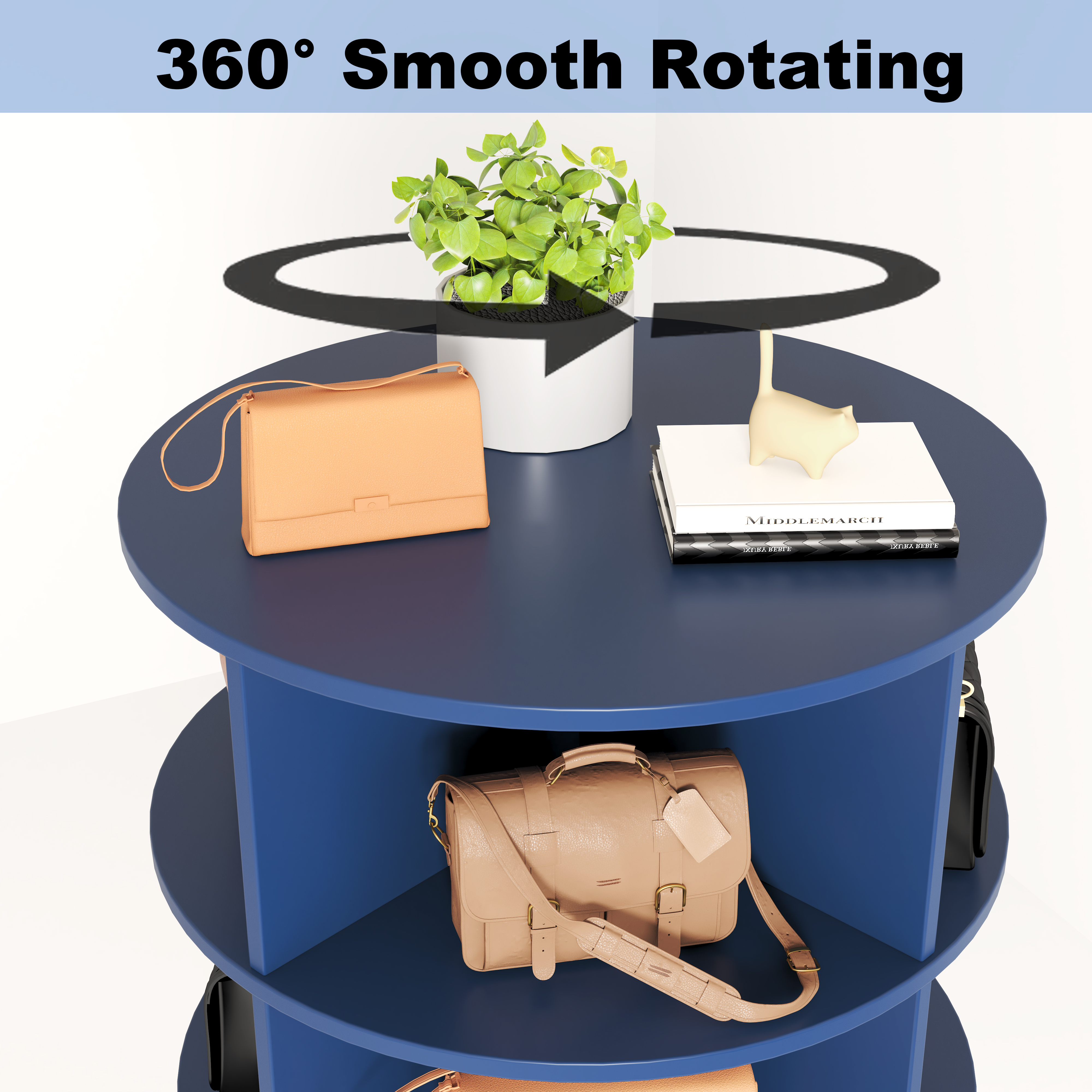 Rotating Shoe Cabinet, picture 2 of 4