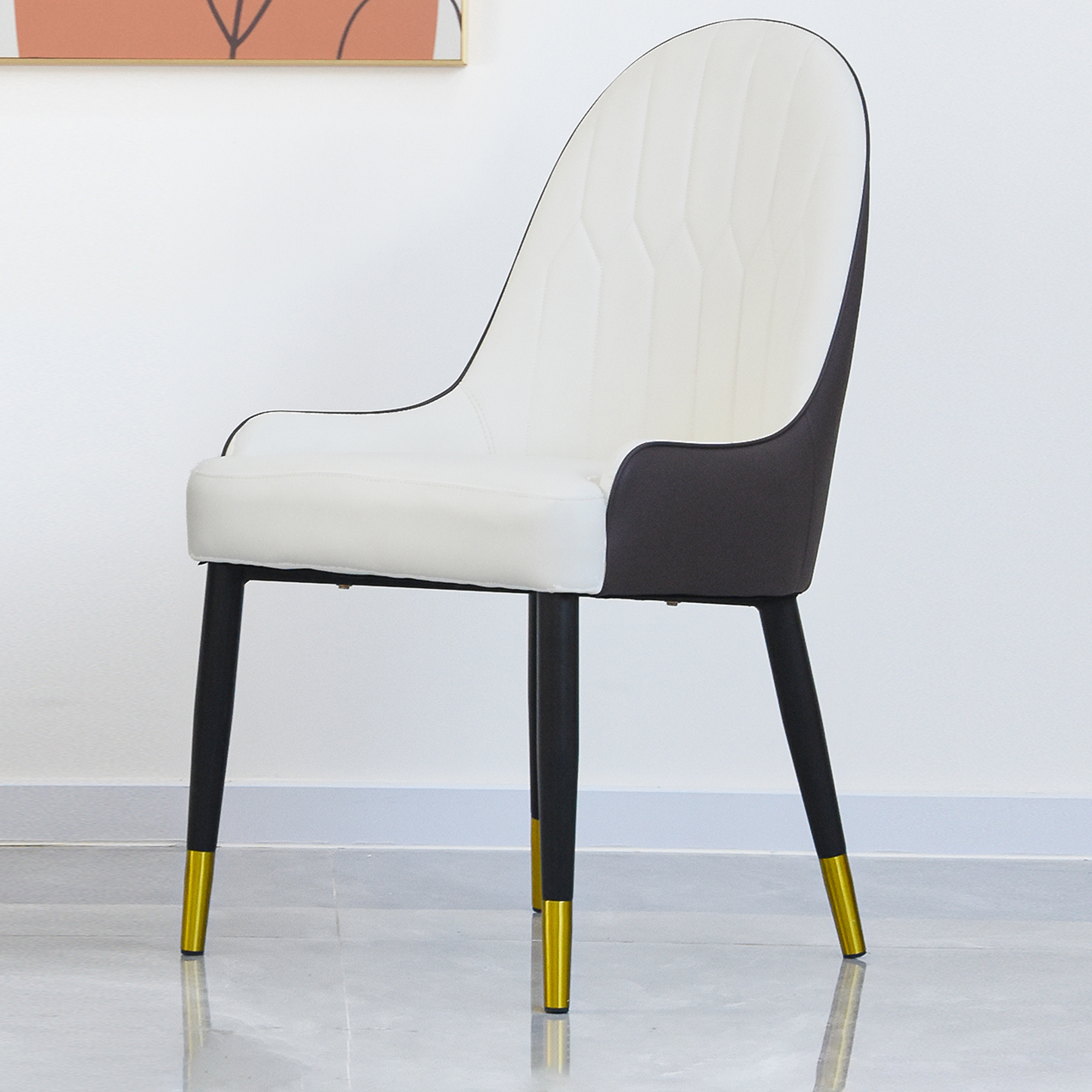 PU Dining Chair Set of 2