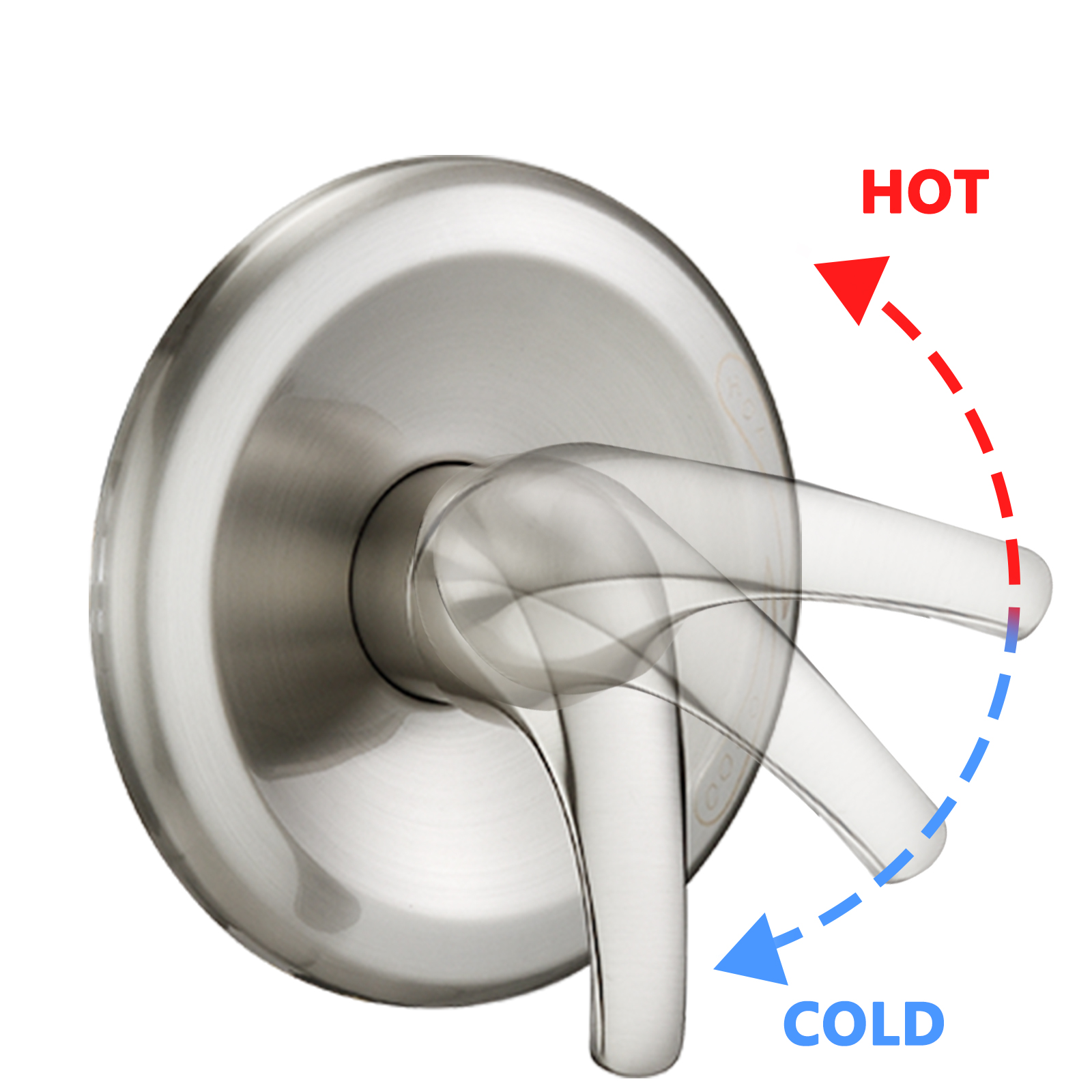 Drill-Free Stainless Steel Slide Bar Combo Rain Showerhead 7-Setting Hand, Dual Shower Head Spa System  Rough-in Valve Included