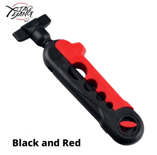 Fishing vessel thread feeder-black and red