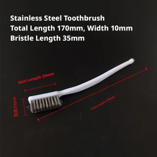 Toothbrush type cleaning brush-steel wire-1