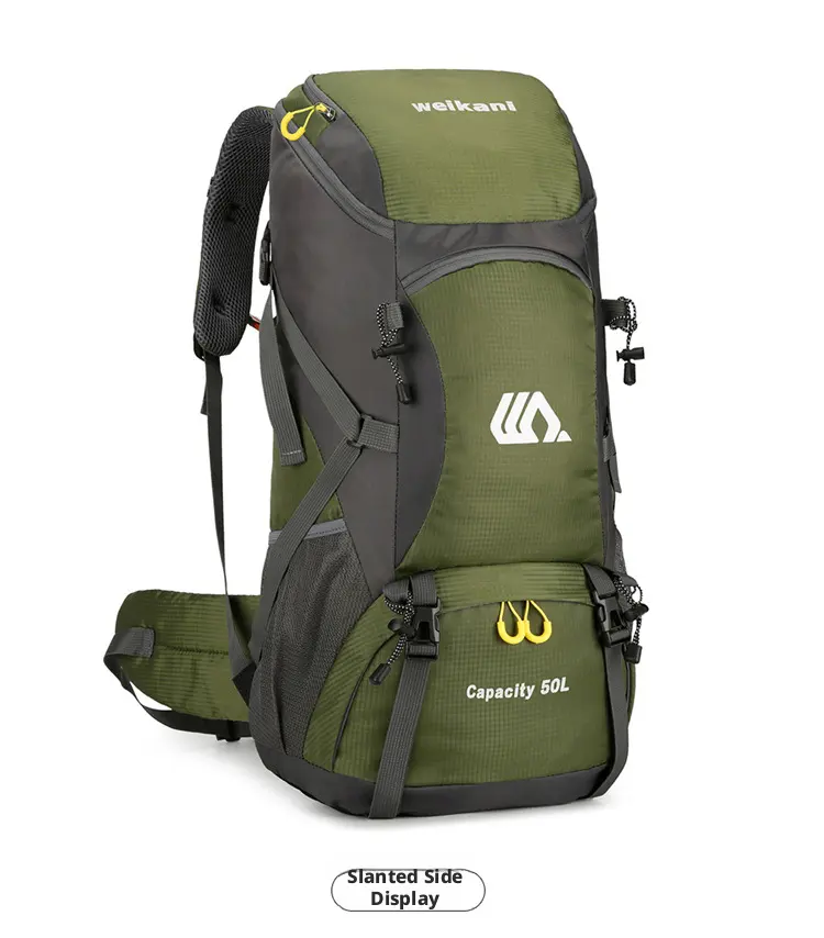 Outdoor Mountaineering Bag-Military Green-1 Pack *[Patent]-Opp Bag
