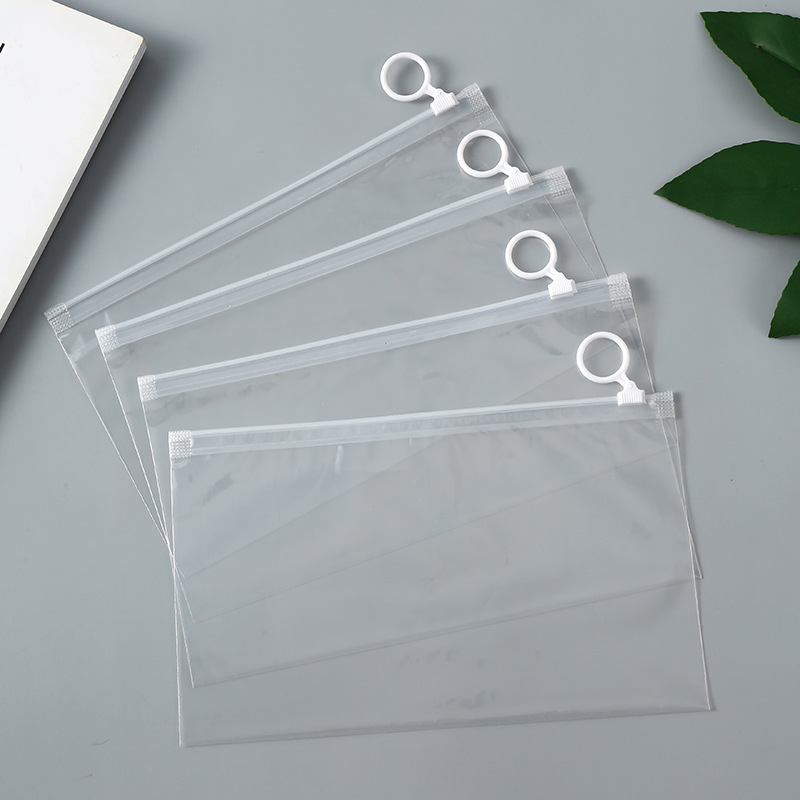Clear pull-ring bag-1 pack