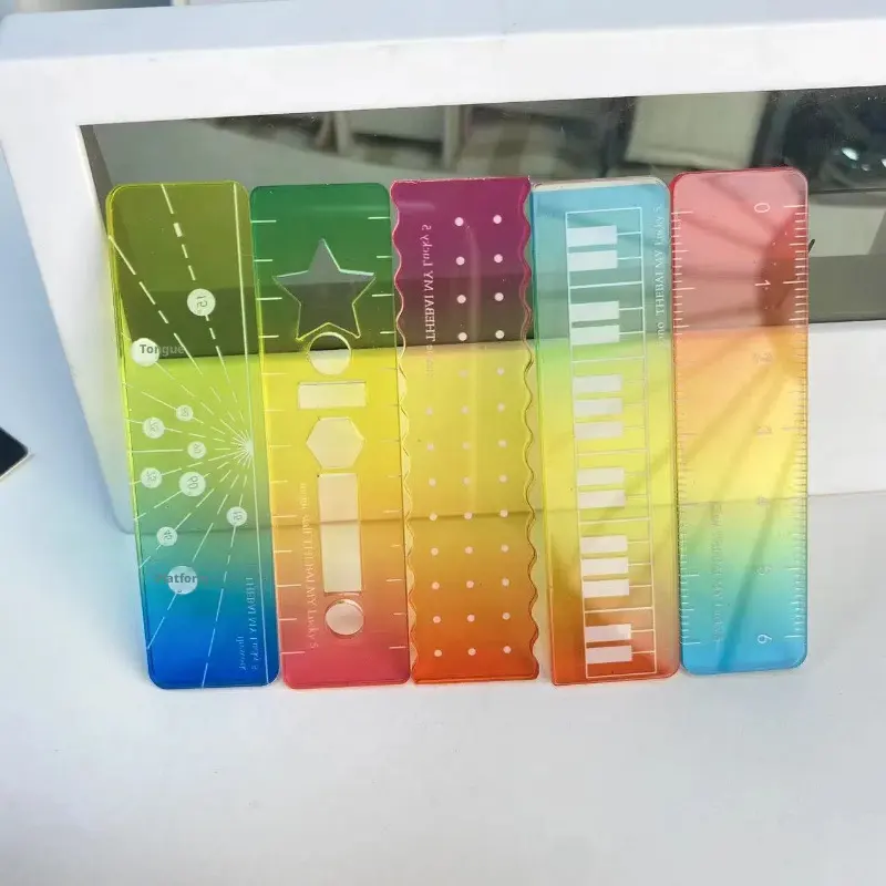 Palm ruler-candy color- -1 bag