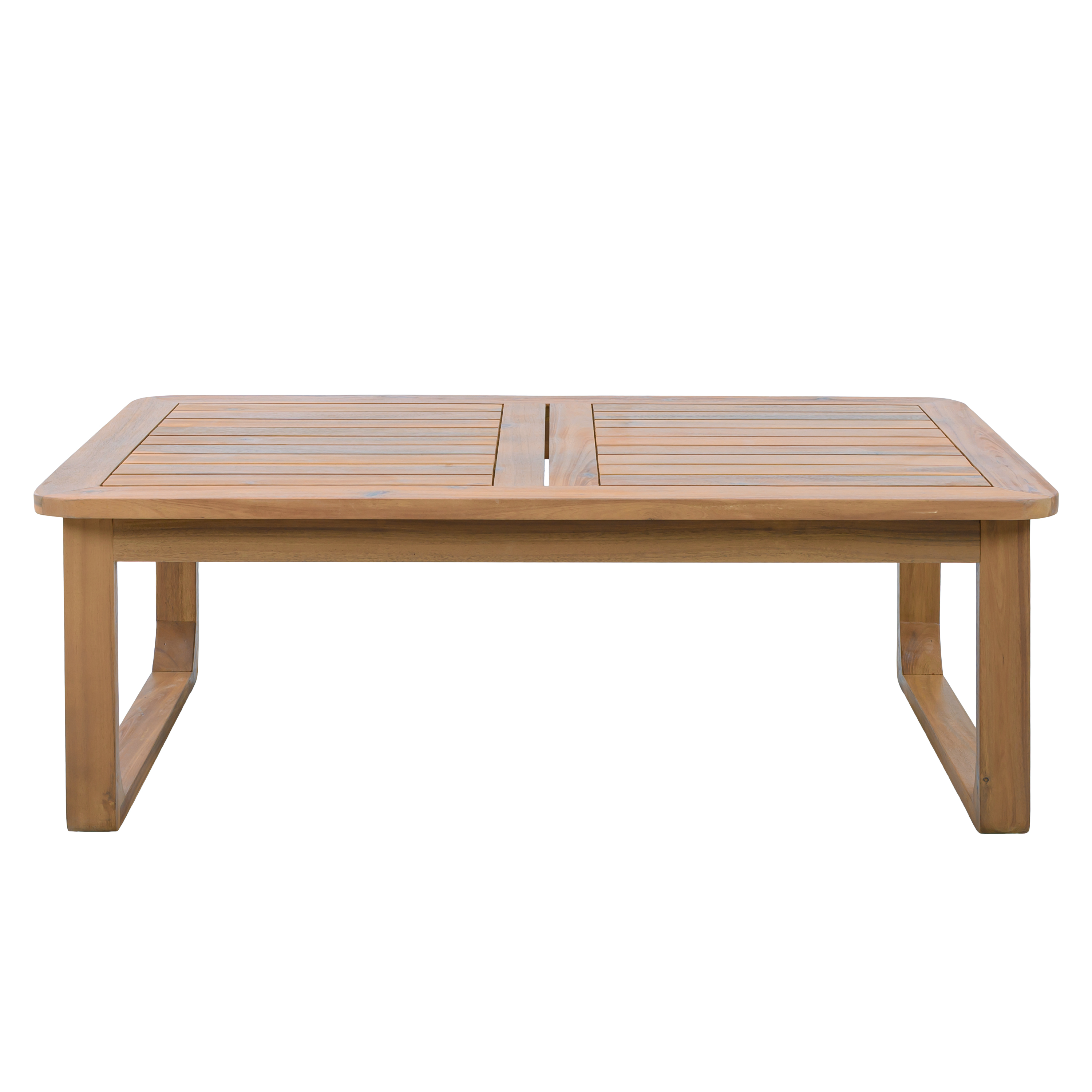 Acacia Wood Outdoor Coffee Table