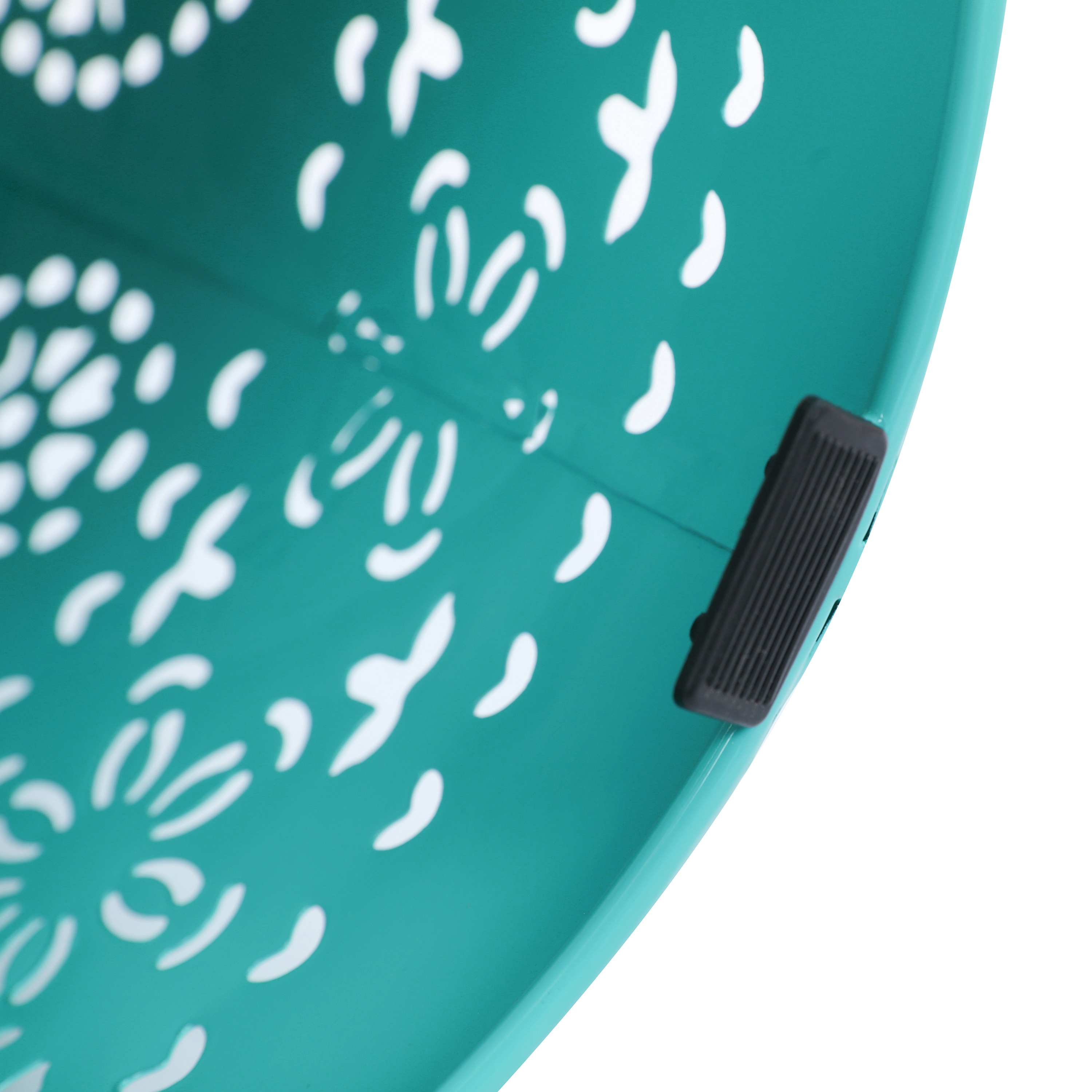 SOLAR SIDE TABLE,TEAL COLOREQfx_voghion.com