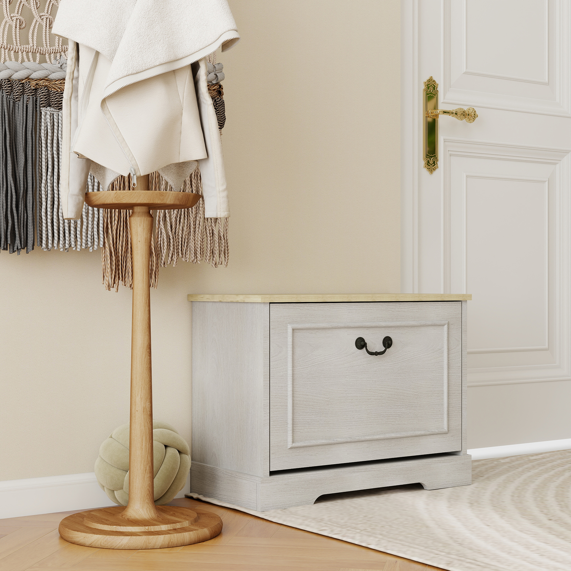 Shoe Storage Bench