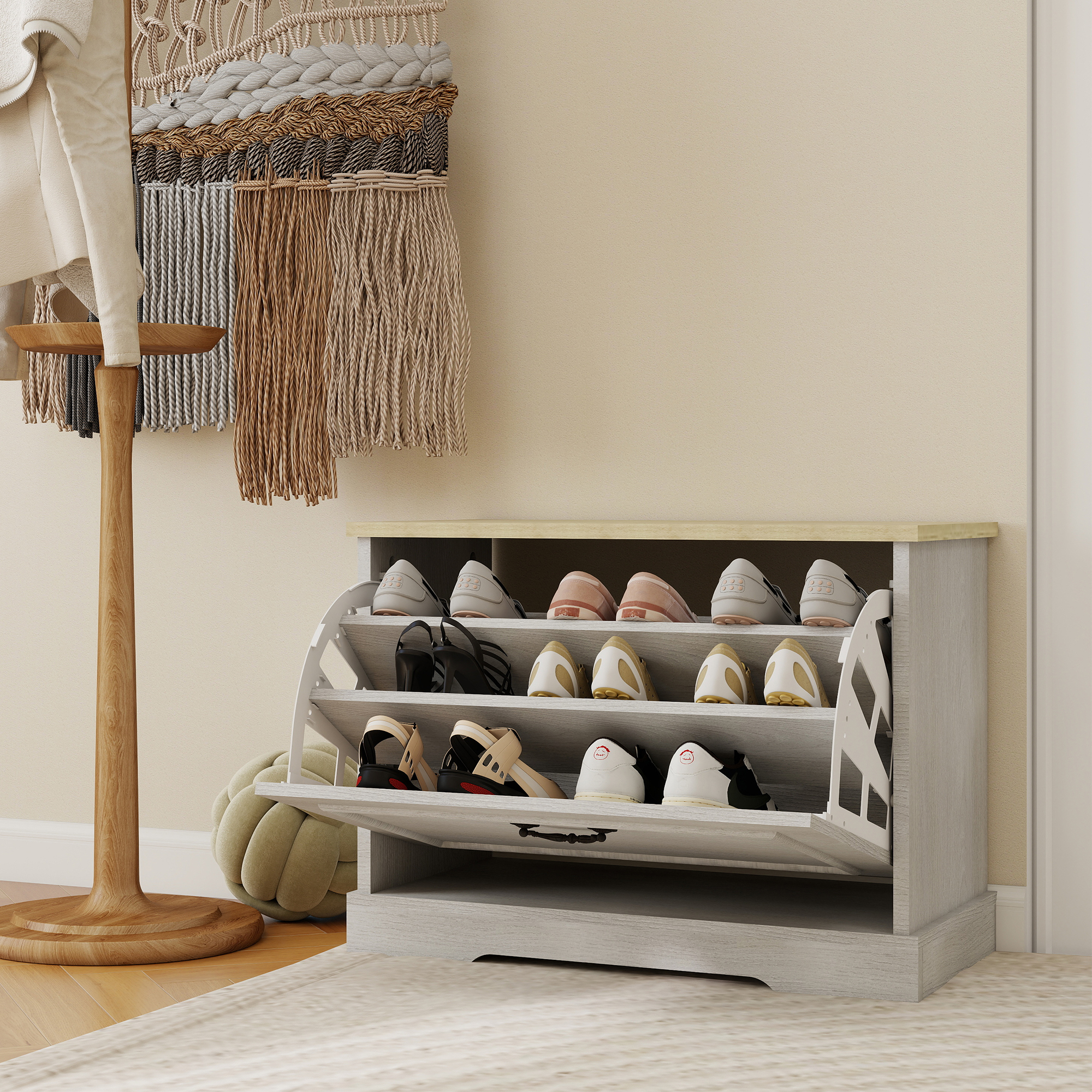 Shoe Storage Bench, picture 2 of 5