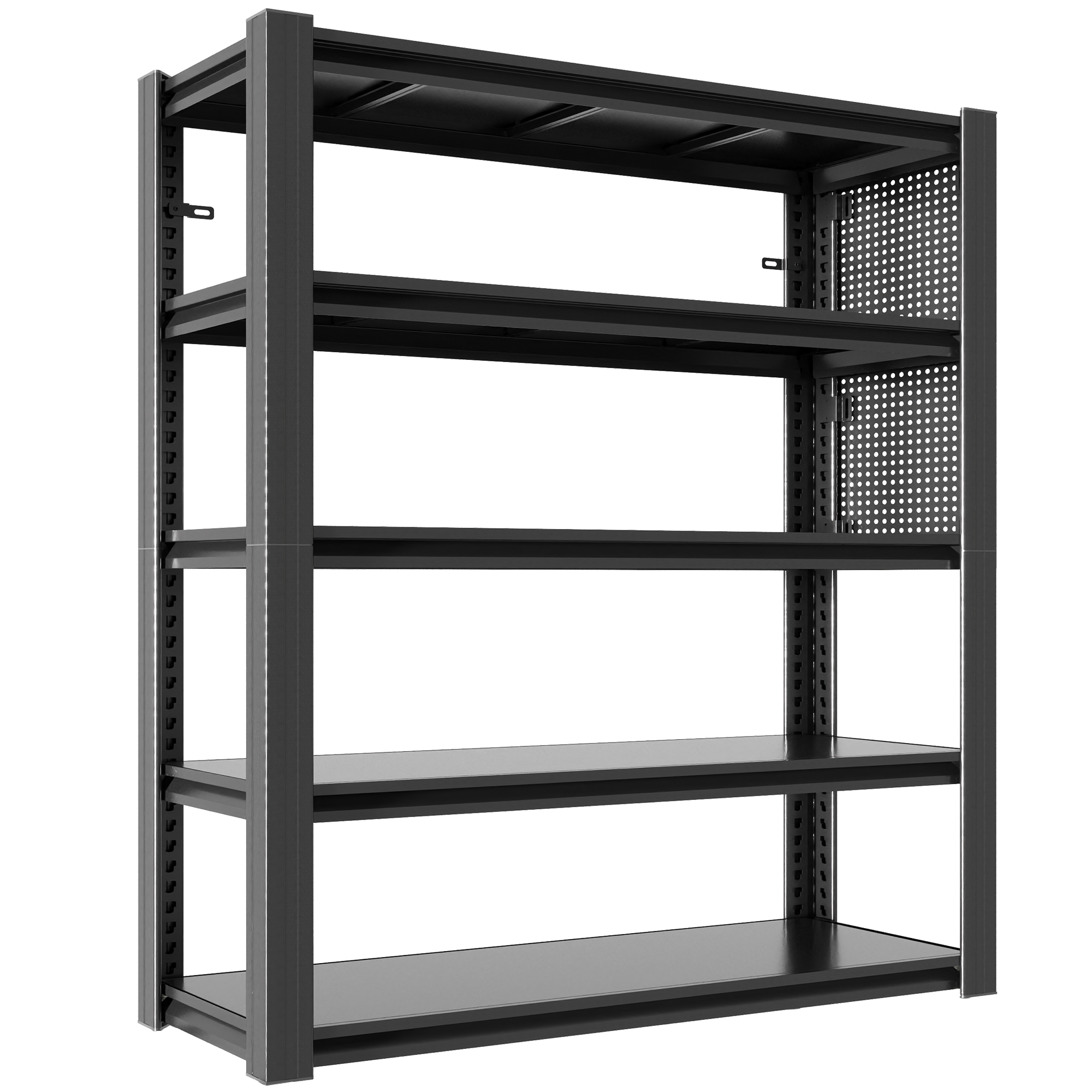 5-Tier Adjustable Metal Shelving Unit, picture 2 of 4