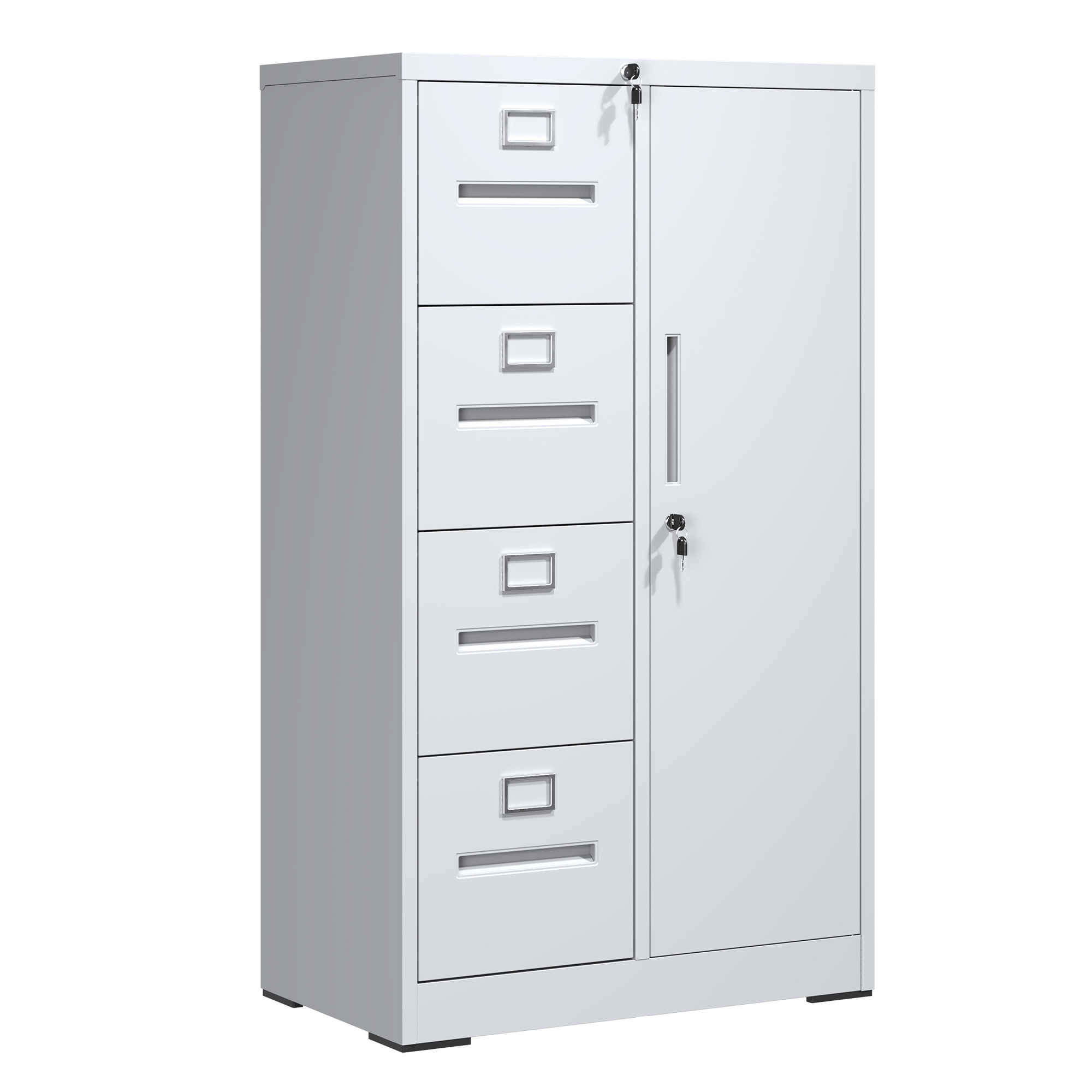 Steel Filing Cabinet with Lock, picture 2 of 4