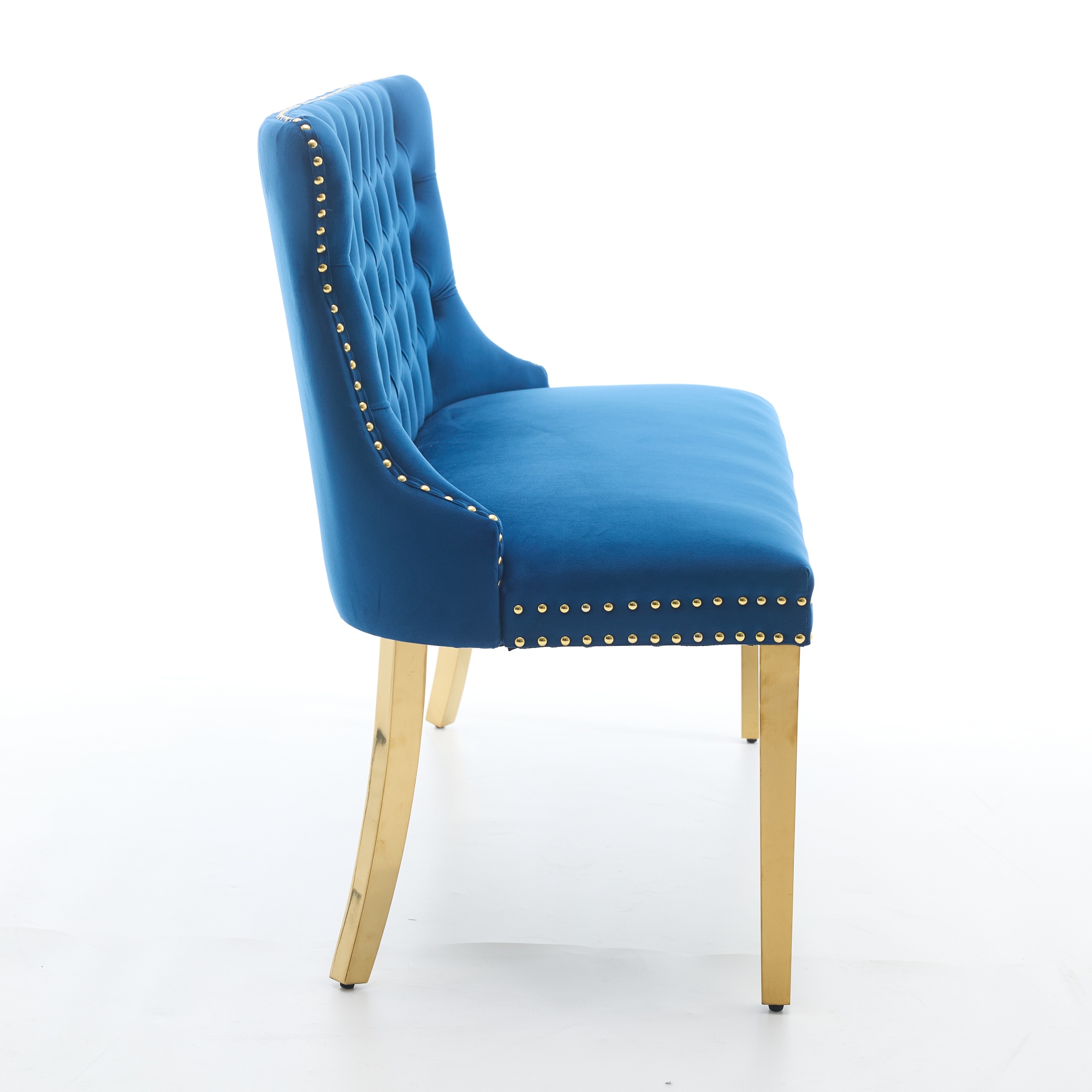 Velvet Tufted Dining Loveseat Bench