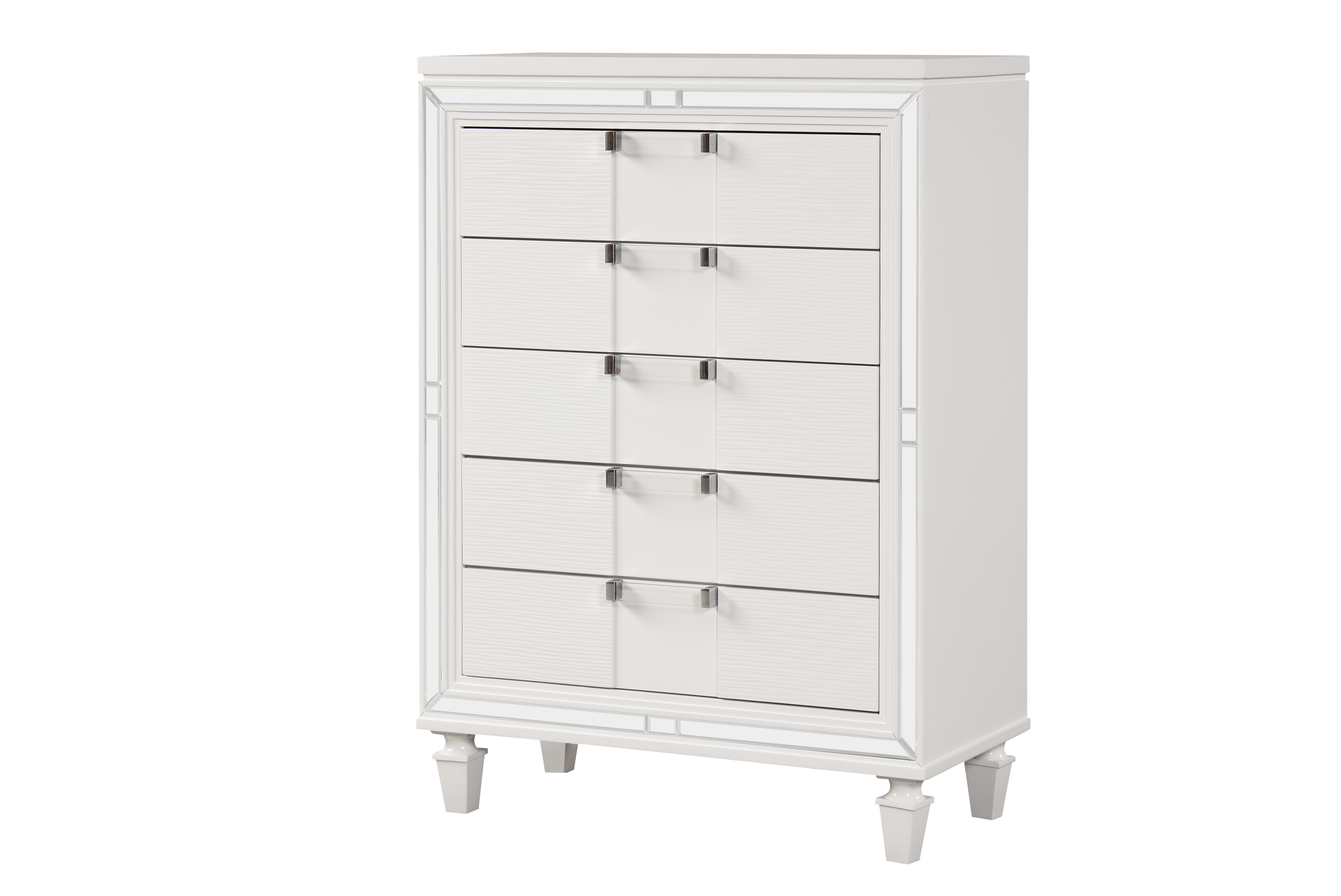 Genoa G05790-CH Chest , Sparkling White