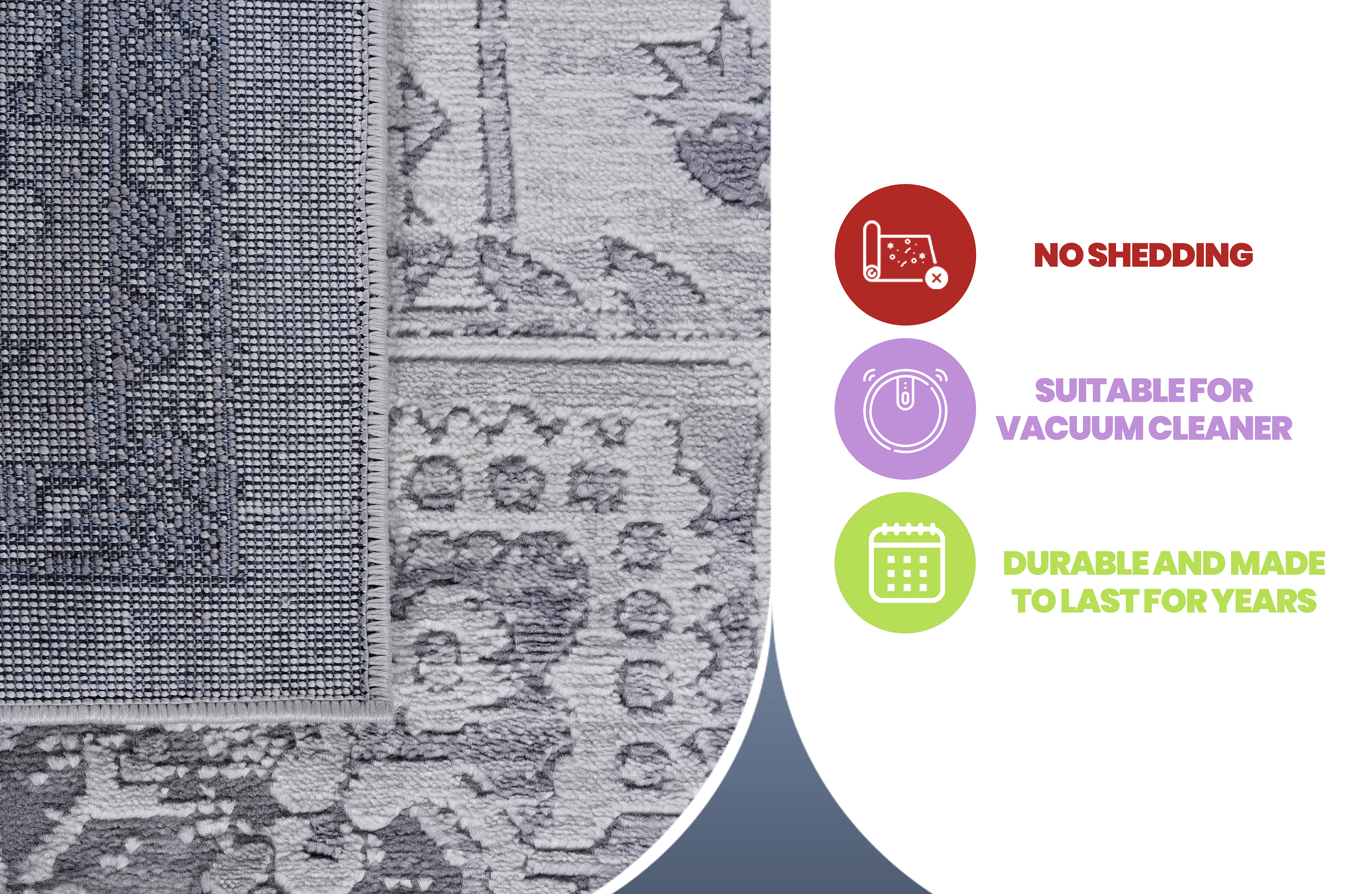MARFI 5X7 Silver Oriental Area Rug_voghion.com