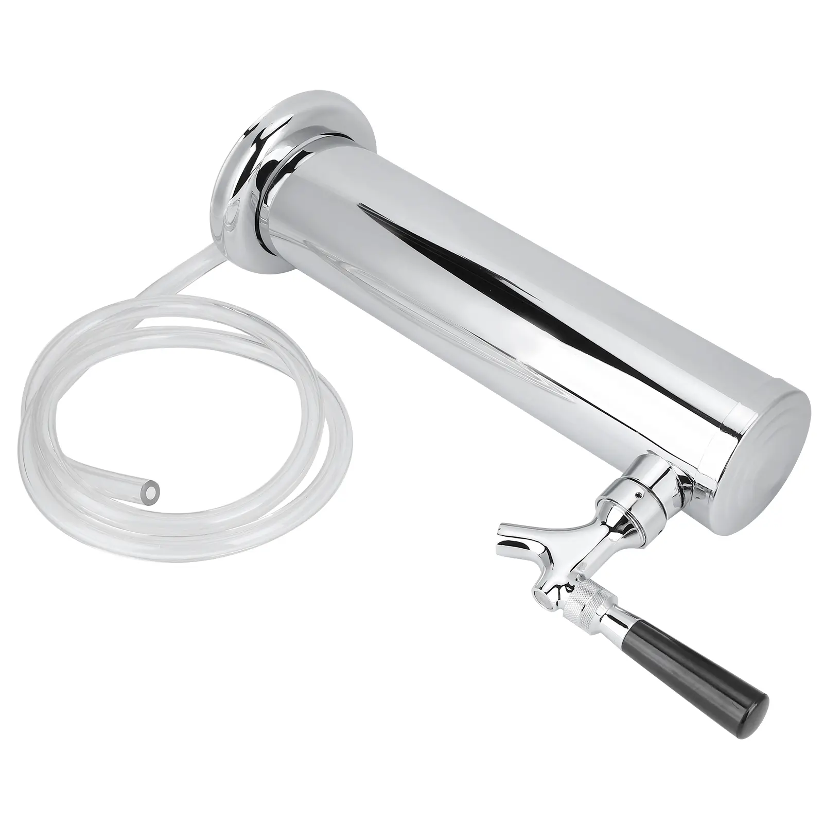Stainless Steel Beer Draft Tower With Single Faucet Dispenser Home Brewing Equipment