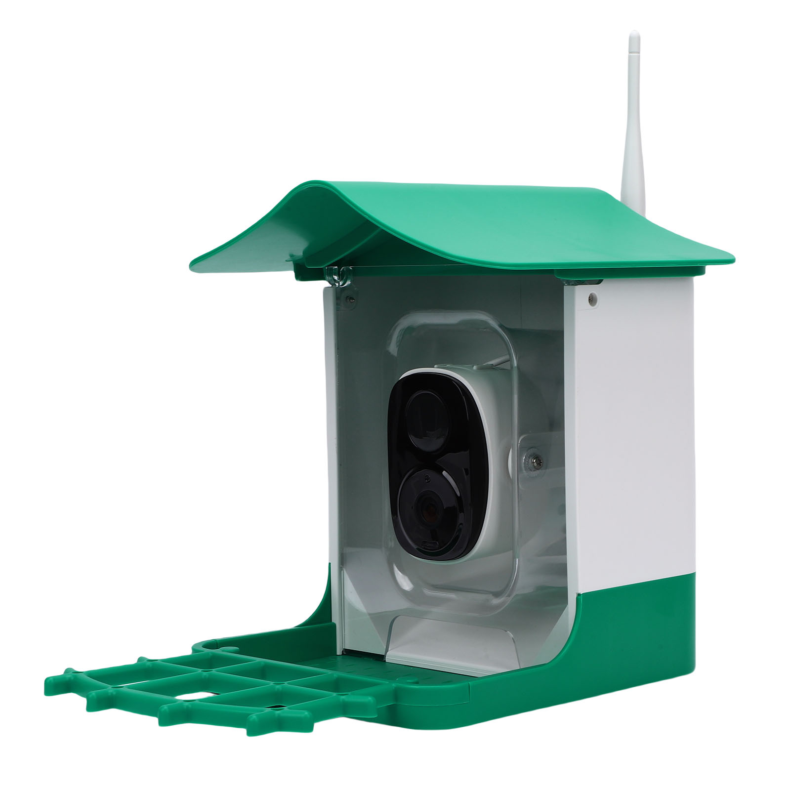 Smart Bird Feeder With Camera Solar Panel HD Video Birds House Weatherproof For Effortless Bird Watching 2