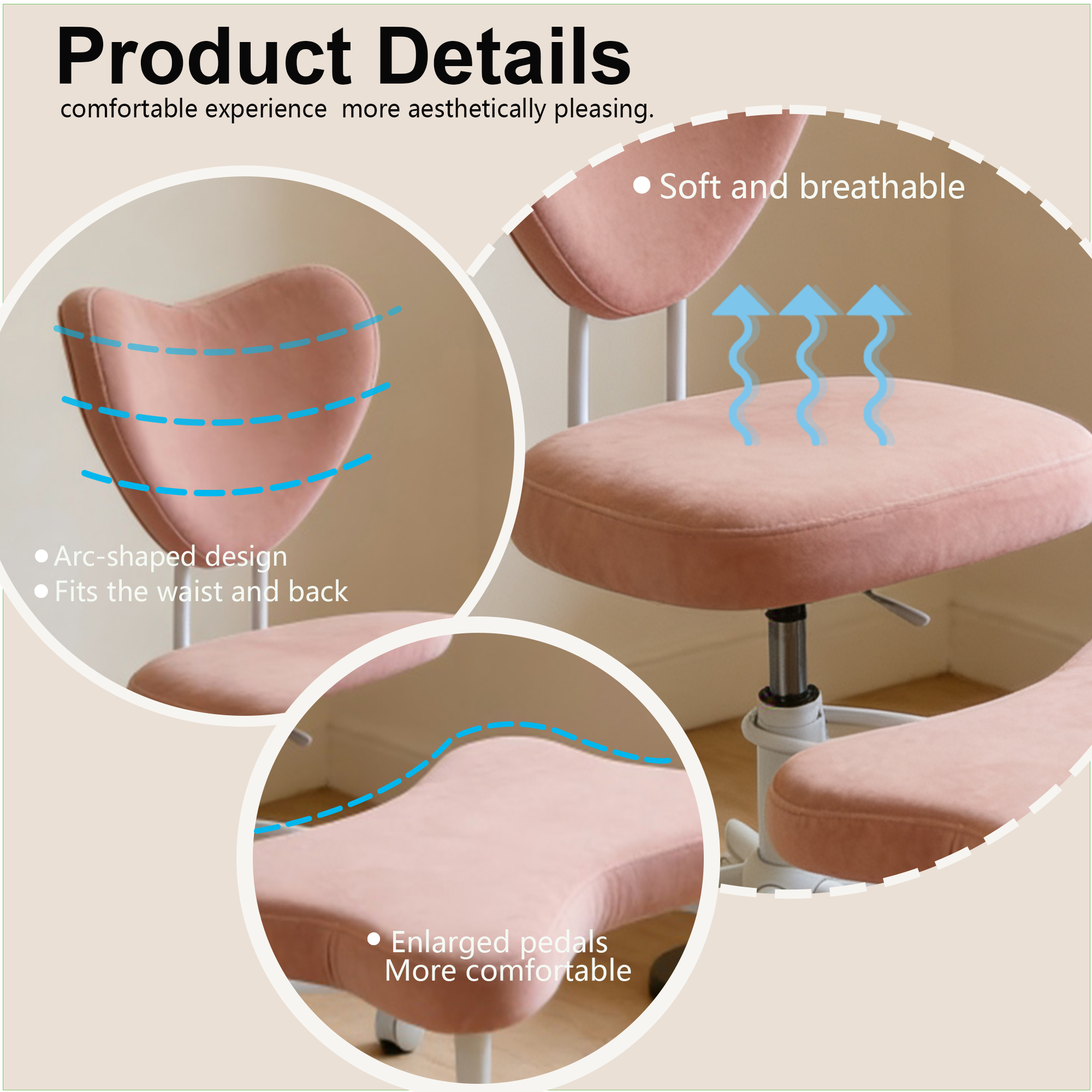 Meditation Chair — an Ergonomic Cross-legged Seating Chair — photo 4