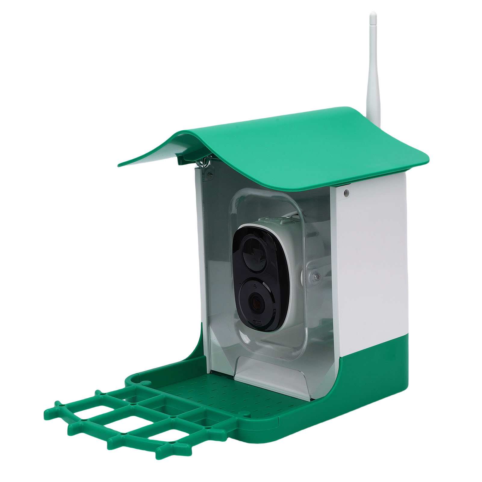 Smart Bird Feeder With Camera Solar Panel HD Video Birds House Weatherproof For Effortless Bird Watching