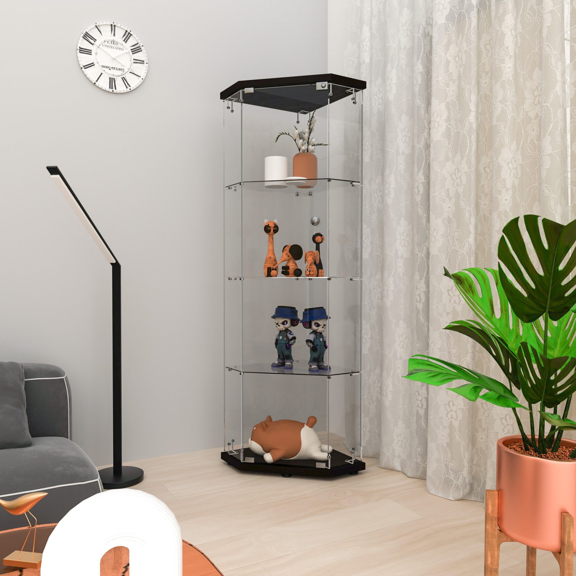 Glass Display Cabinet, picture 3 of 4