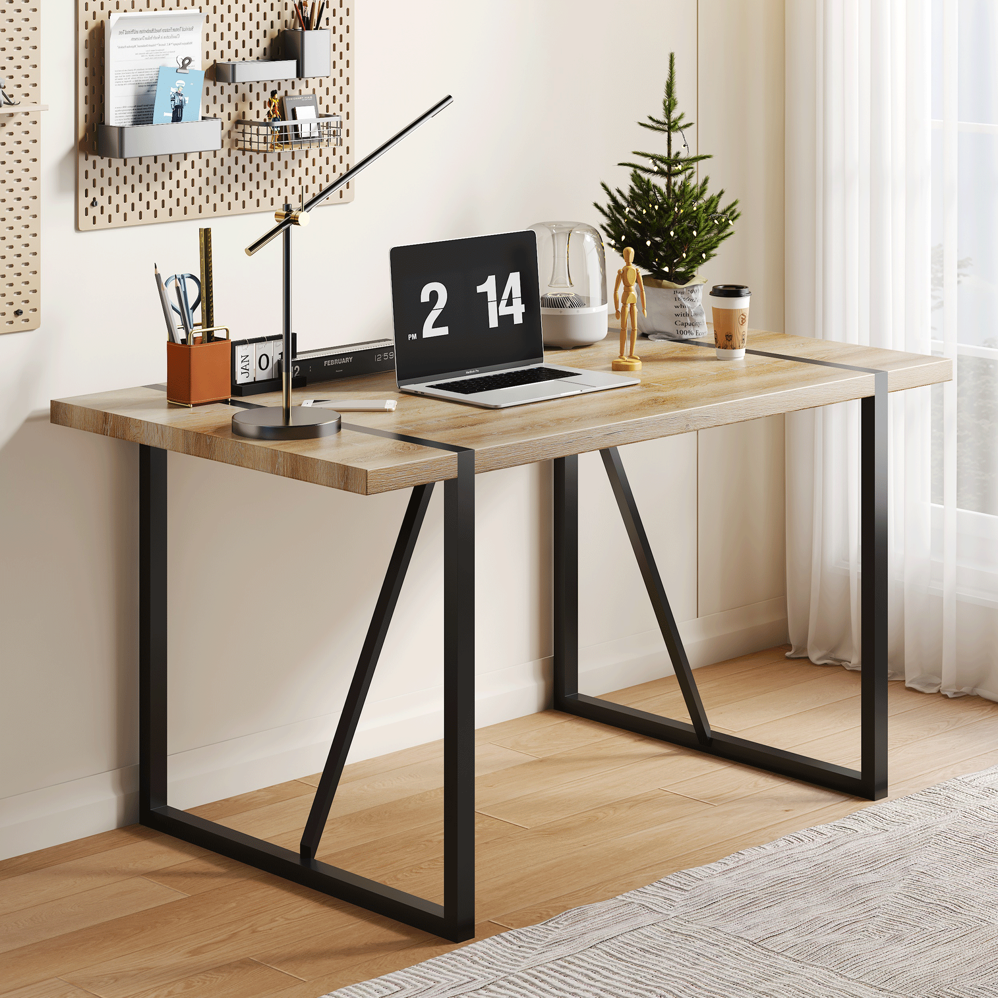 Rectangular Wood Dining Table, picture 4 of 4