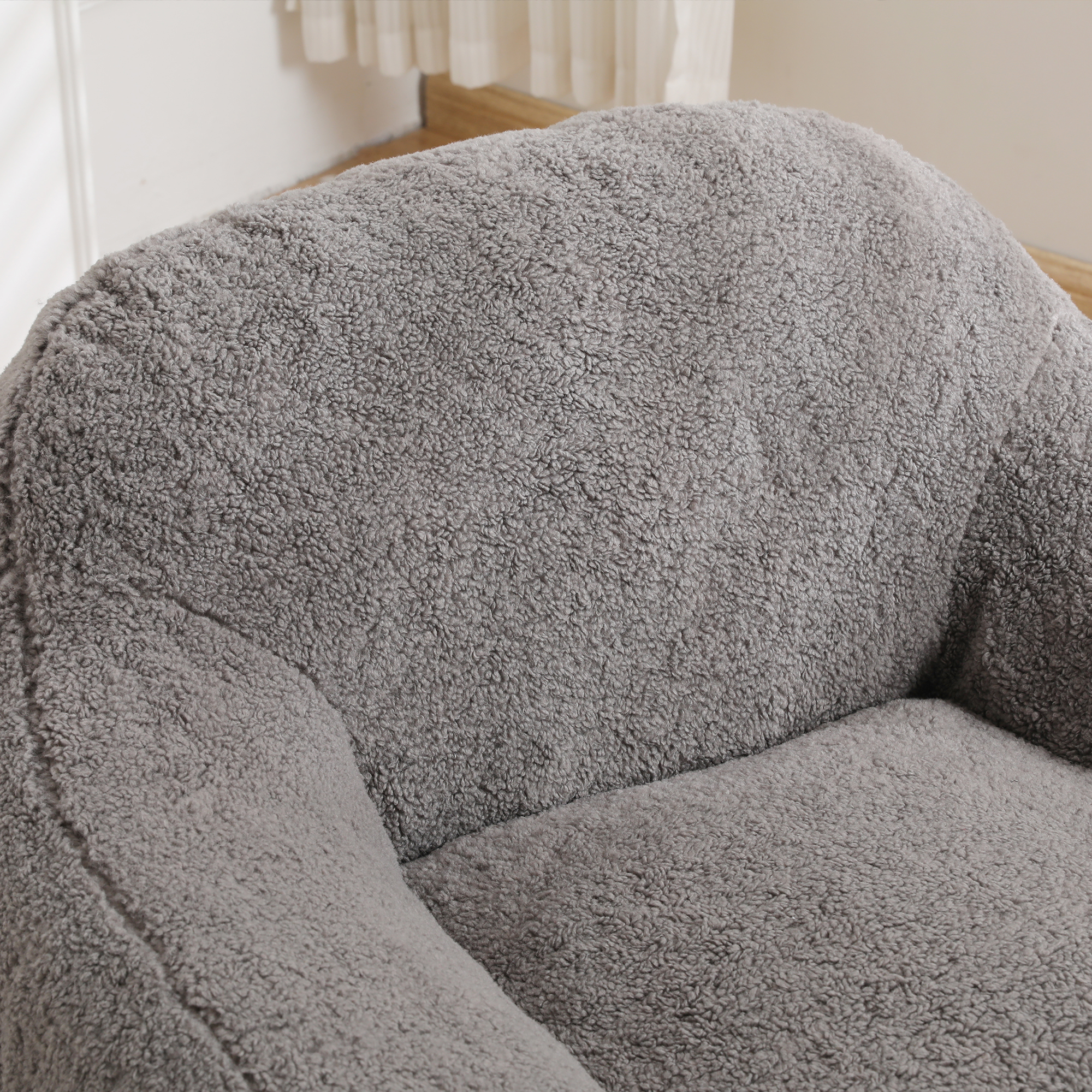 Bean Bag Chair ,Bean Bag Sofa For Adults Comfy Beanbag Giant Bean Bag Chair With Spacious Design Bean Bag Couch With Armrest Large Bean Bag Chair With Memory Foam Filler For Living Room Bedroom