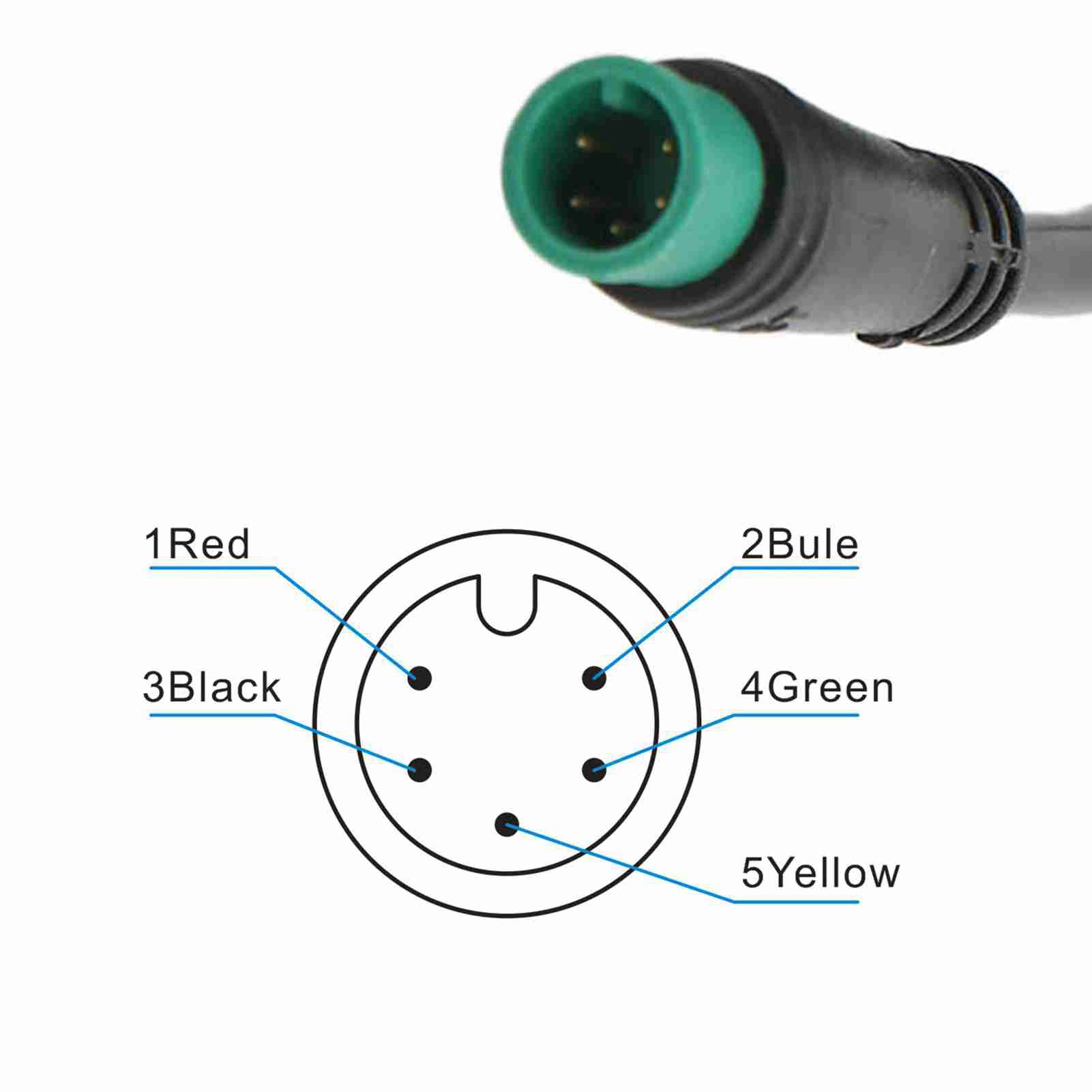 Electric Bike LCD Meter 5 Pin 24V 36V 48V 60V Universal E Scooter M5 LCD Panel Screen For 31.8 22.2mm Electric Bikes
