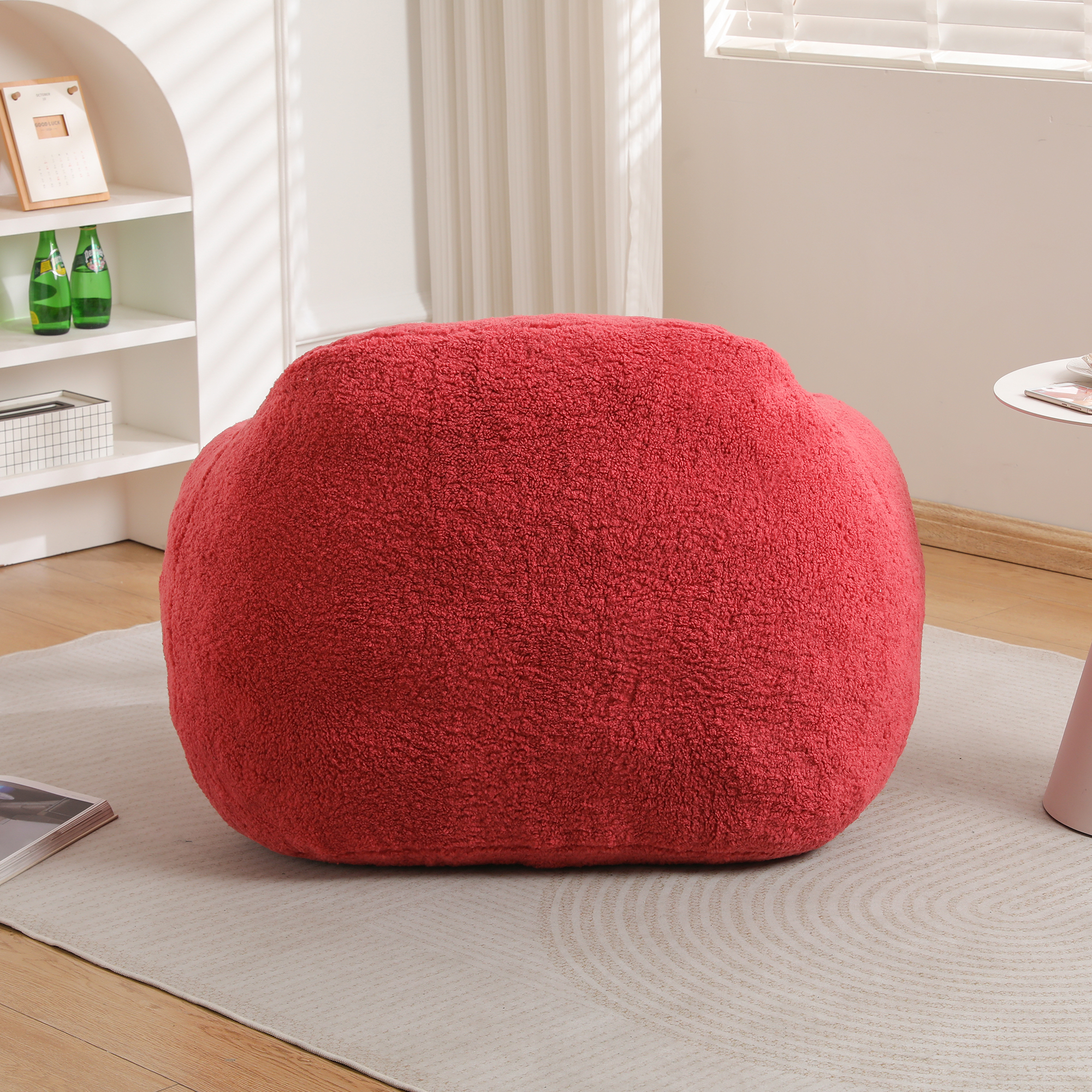 Bean Bag Chair ,Bean Bag Sofa For Adults Comfy Beanbag Giant Bean Bag Chair With Spacious Design Bean Bag Couch With Armrest Large Bean Bag Chair With Memory Foam Filler For Living Room Bedroom