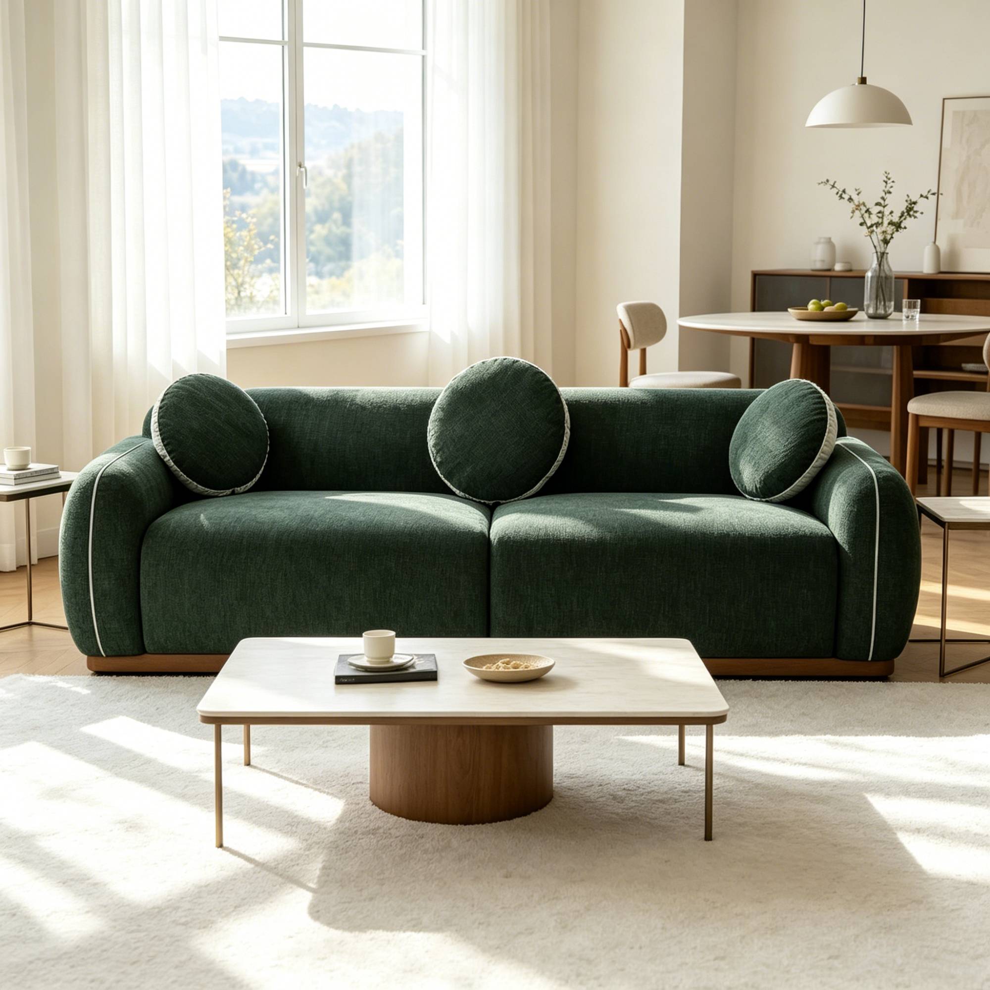 Modern Seater Sofa Ideal For Apartment Lounging & Friend Gatherings