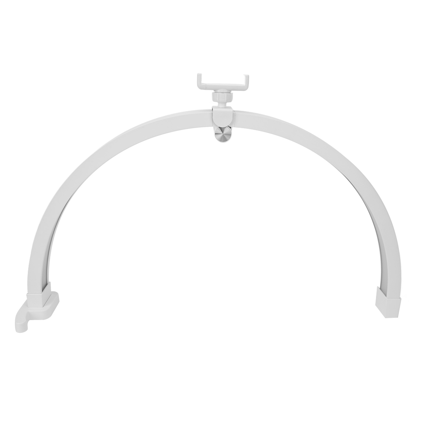 22 Inch Half Moon Nail Desk Lamp 20W Touch Control Foldable Manicure Tattoo Desk Beauty Light 3200‑5600K CRI >90 With Phone Clip 100‑240V