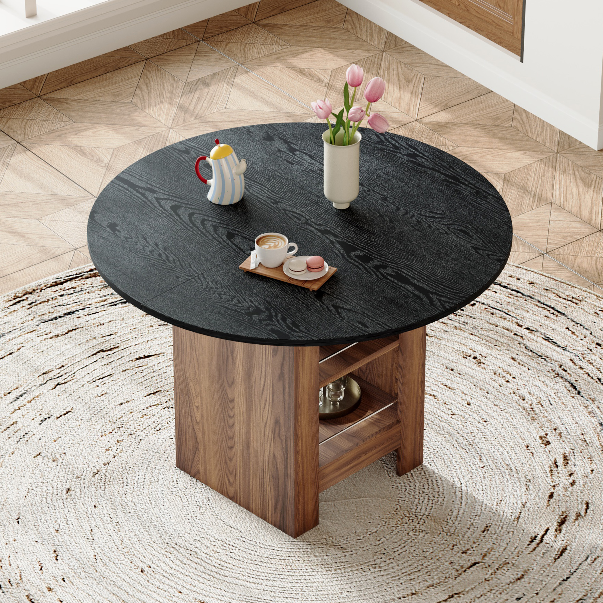 Round MDF Dining Table