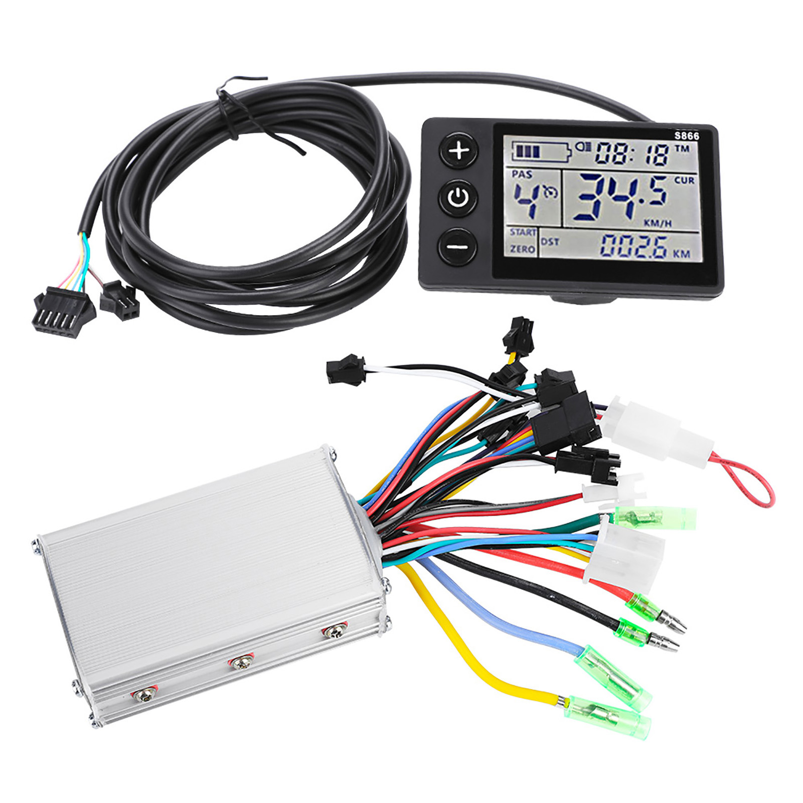36V 48V Waterproof LCD Display Panel Electric Bicycle Scooter Controller Kit  2 36V 48V