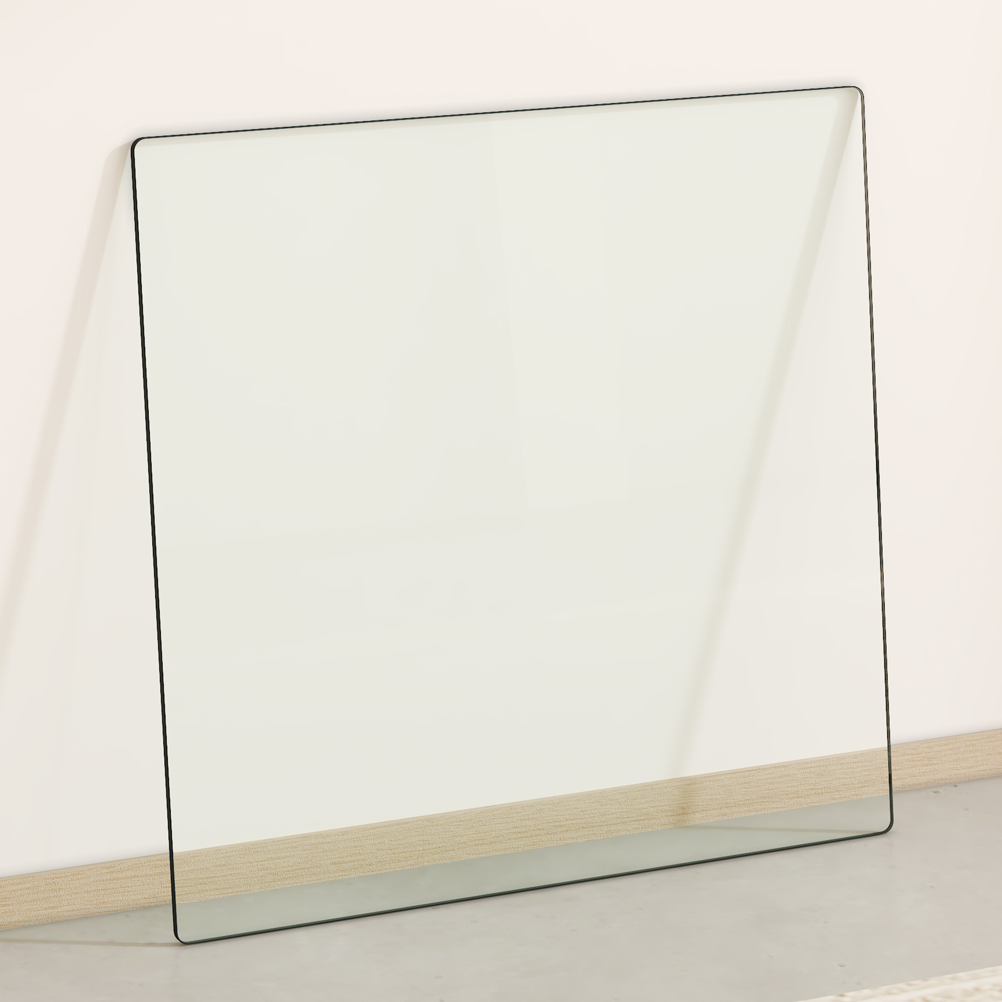 ONLY Separate Glass Tabletop.24-inch Square Heat-Resistant Clear Tempered Glass Table Top.Suitable For Various Occasions Such As Kitchens And Restaurants.Transparent GLASS.24x24x0.23 Inch.