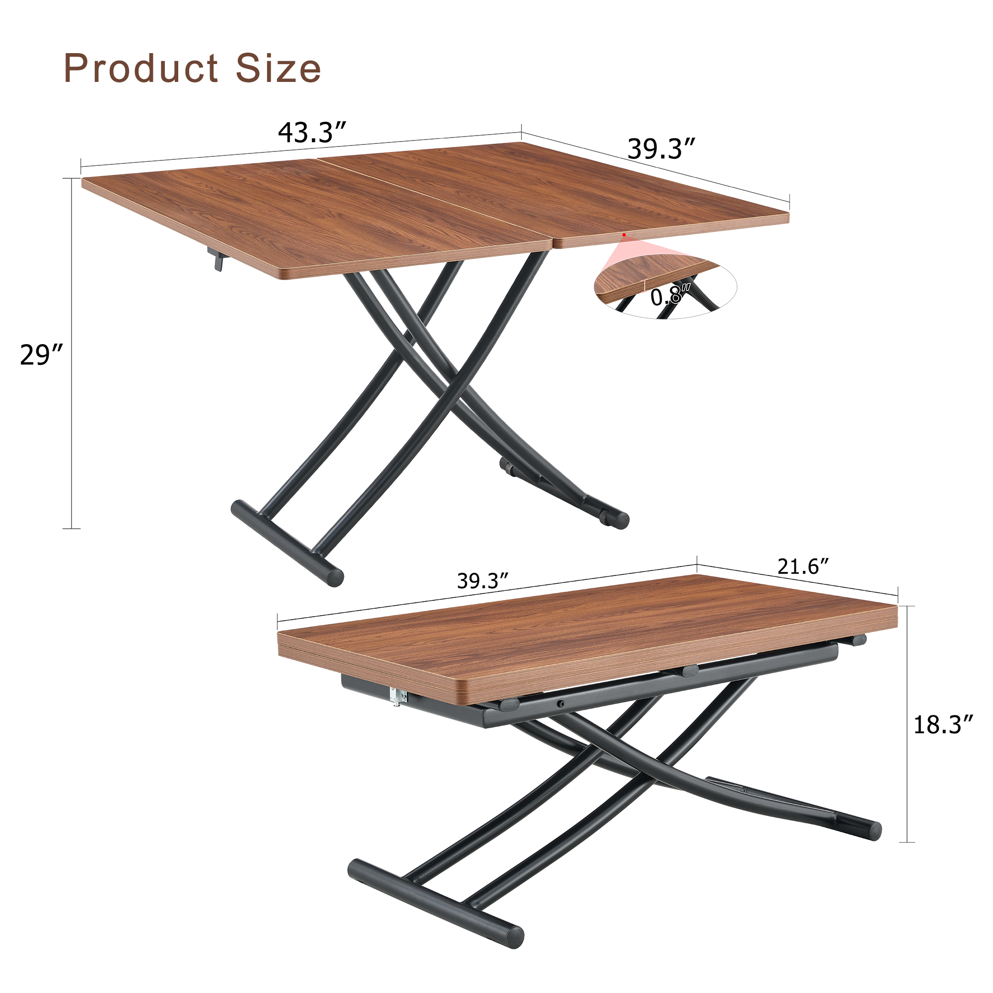 Lift Top Coffee Table, picture 4 of 4