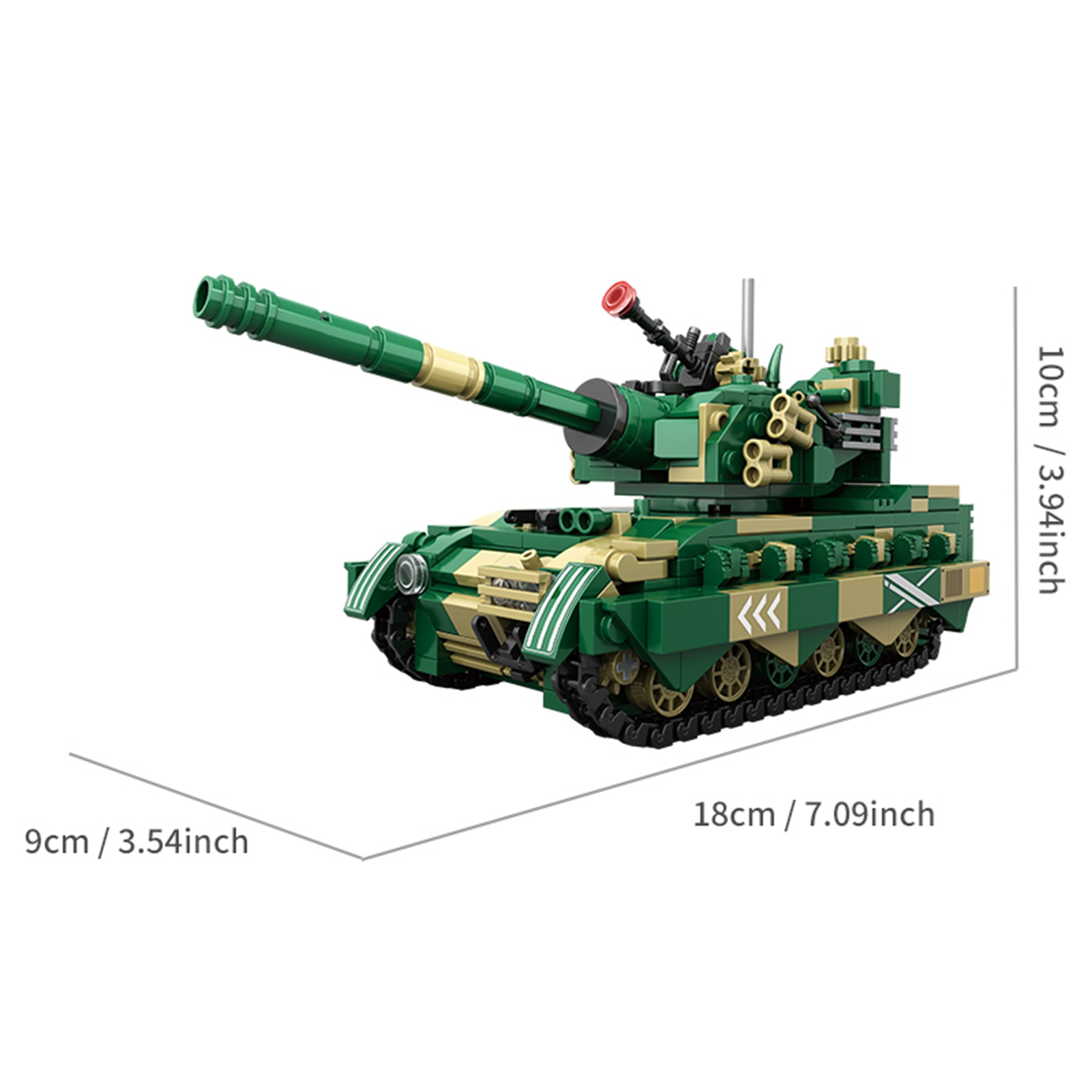 Tank Building Blocks Set Toys
