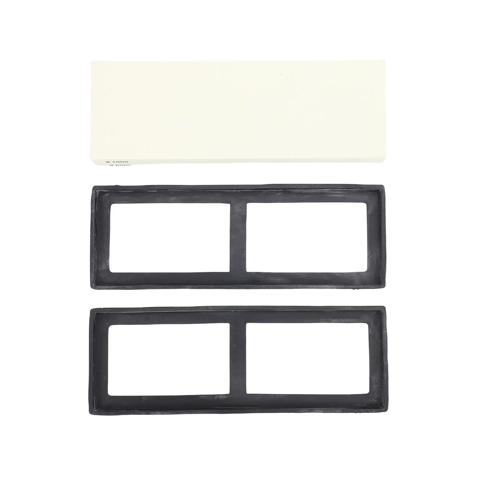 Sharpening Stone Light Yellow White Dual Sided