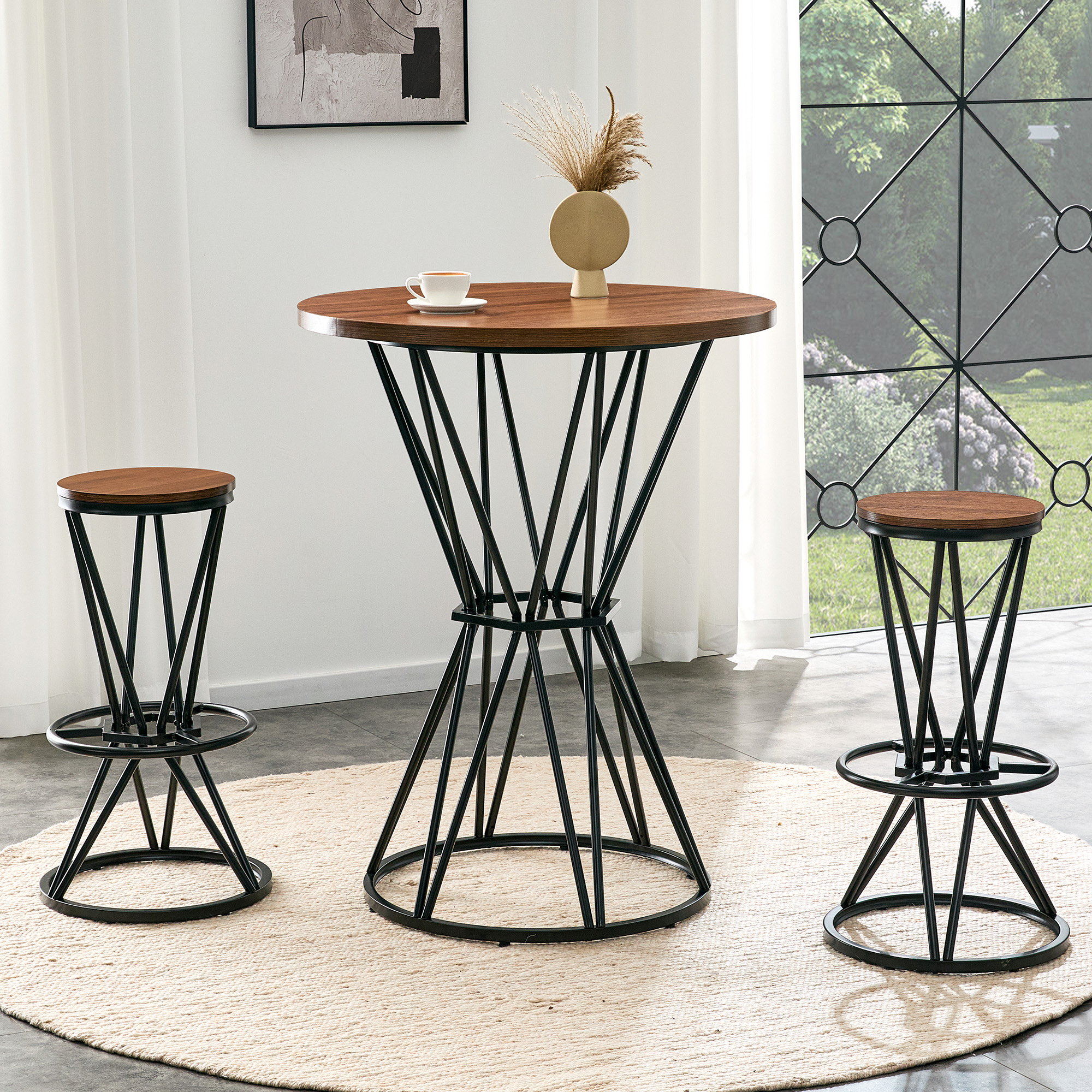 Bar Table and Chair Set
