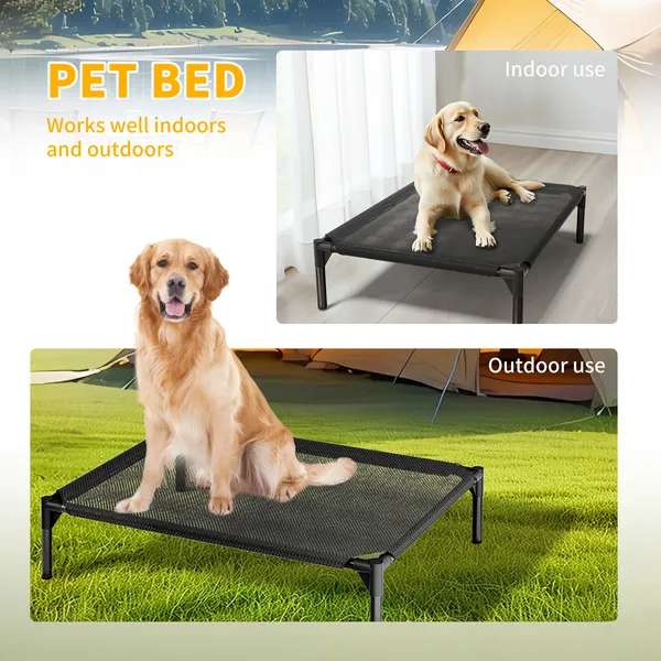 L-type Mesh Pet Bed With Ventilation And Heat Dissipation, Stable And Durable Structure, Suitable For Small And Medium-sized Cats And Dogs, Convenient For Both Home And Outdoor Use 6