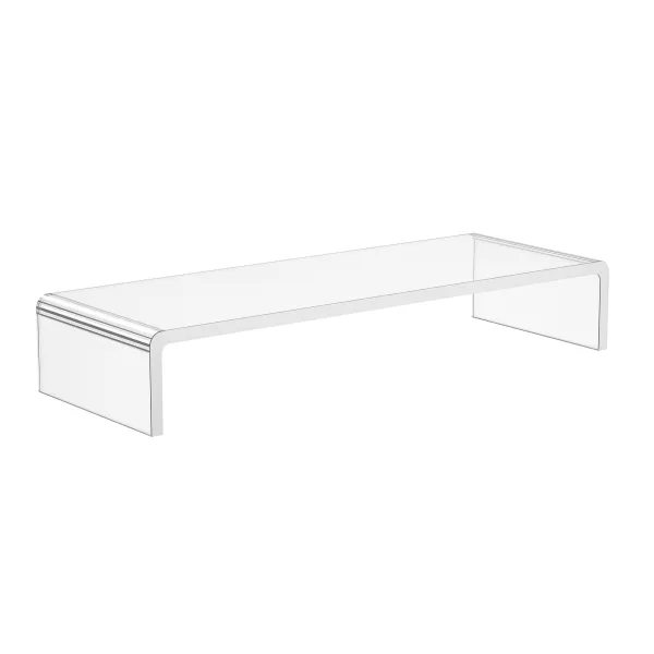 Lucent Acrylic Monitor Riser