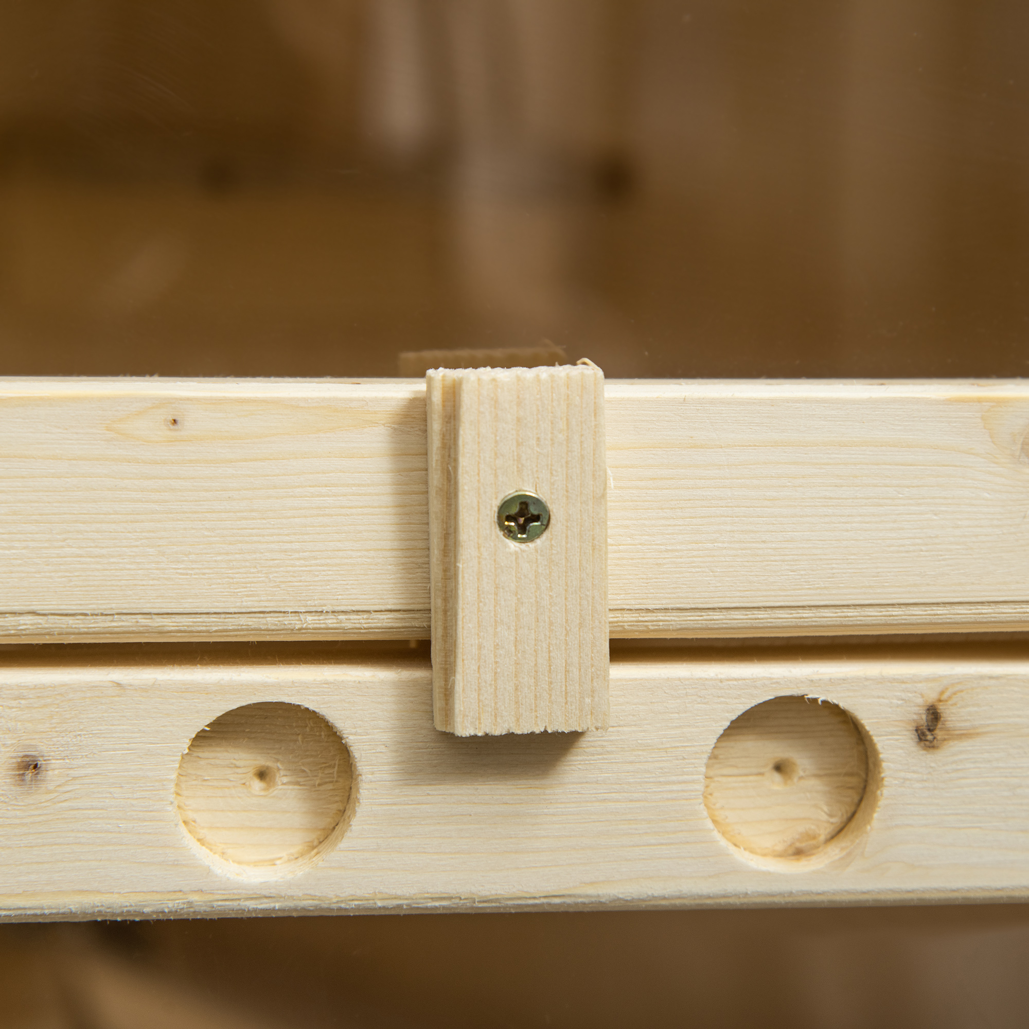 Hamsterkäfig Aus Holz 5 Etagen Nagarium Nagerkäfig Kleintierkäfig Mit Gitterdach Rampen, Holzkäfig Mäusekäfig Groß Käfig Für Hamster Zwerghamster 60 X 40 X 120 Cm Naturholz detail photo 3