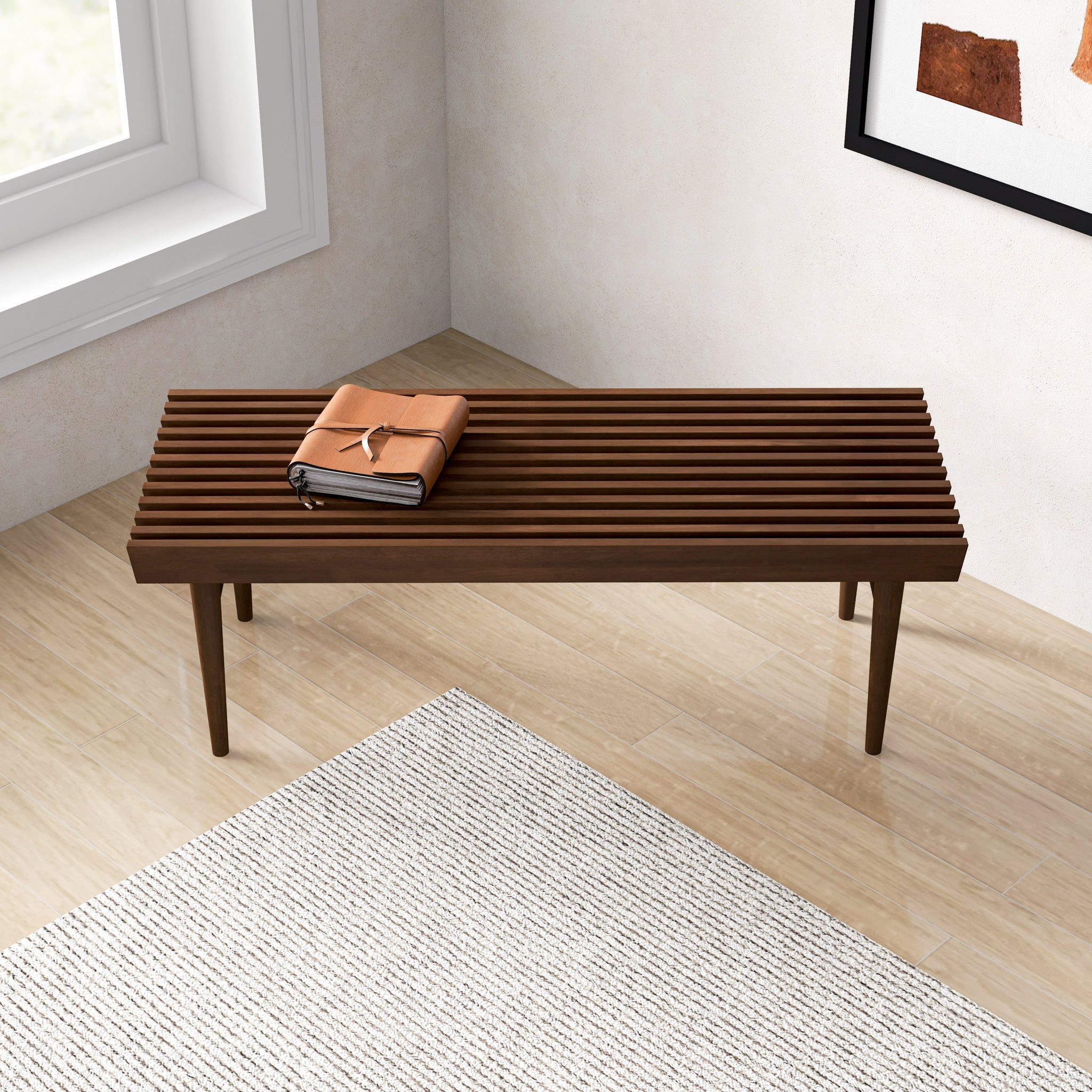 Solid Wood Bench