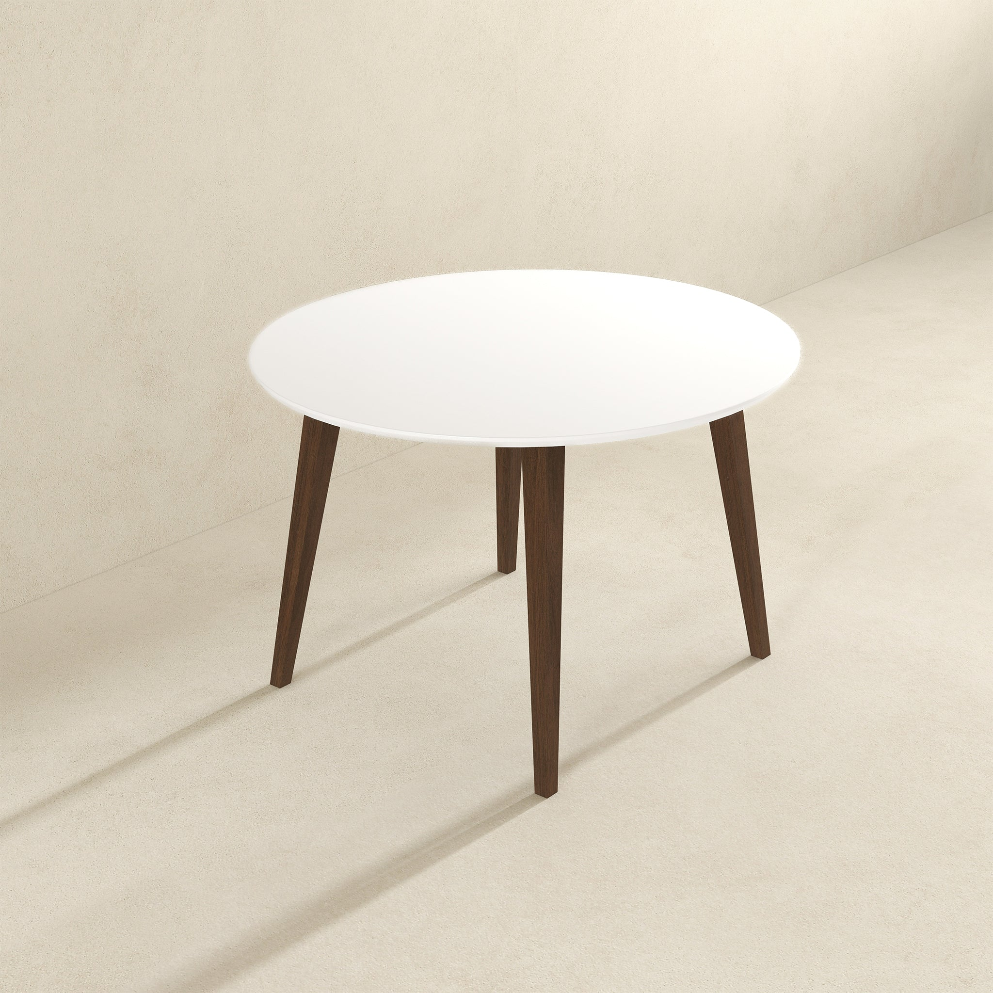 Round Solid Wood Dining Table, picture 4 of 5